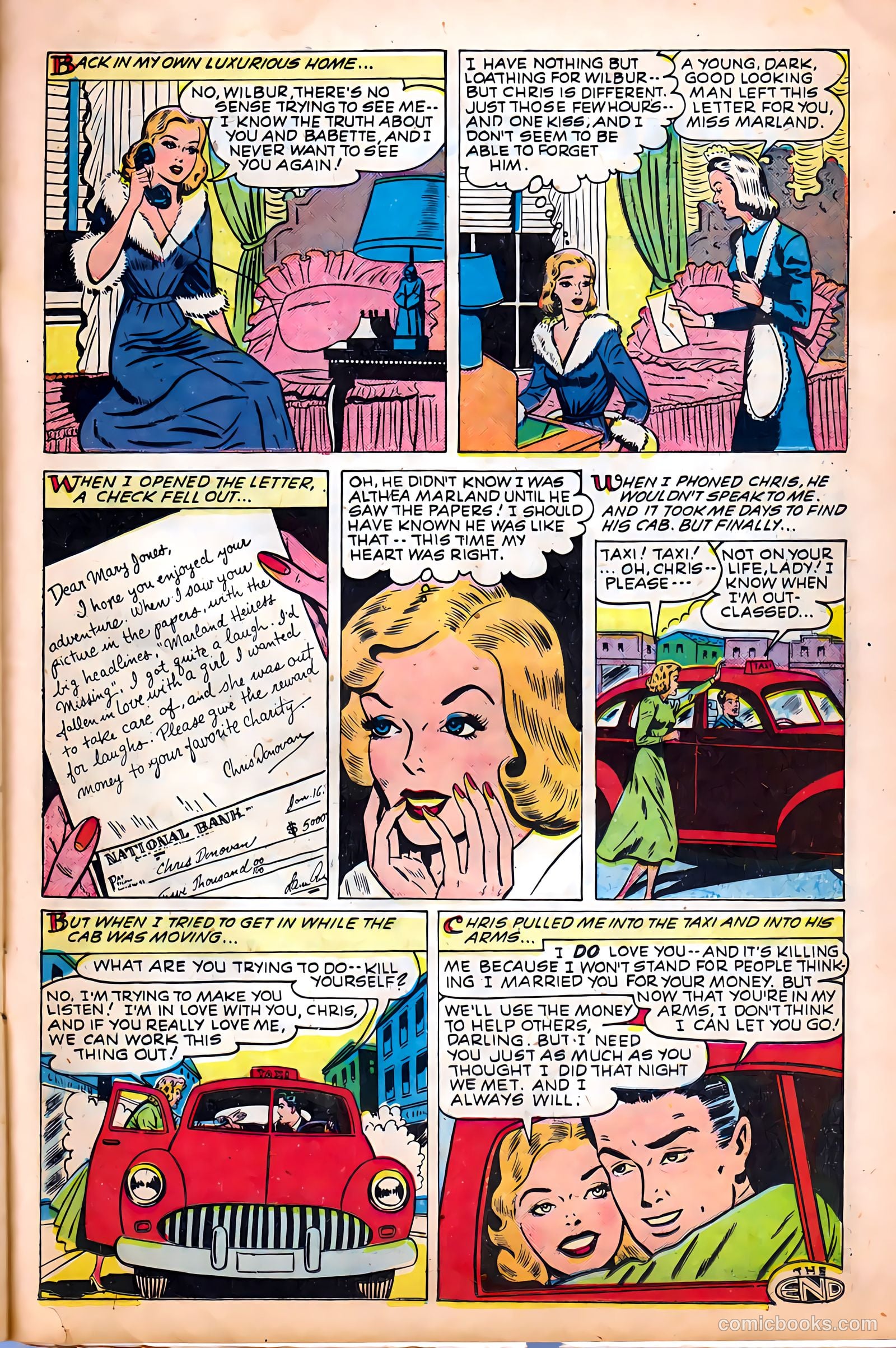 Glamorous Romances #47 (1950) — page 25 of 36