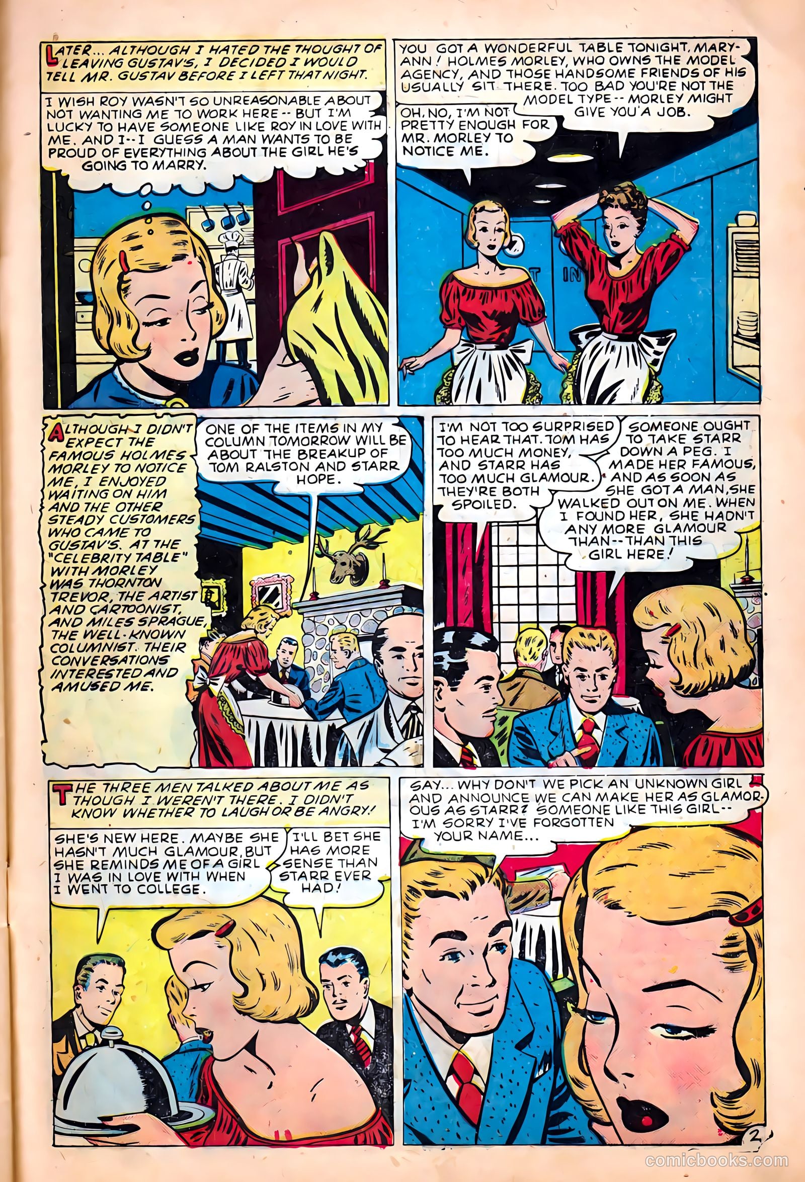 Glamorous Romances #47 (1950) — page 29 of 36