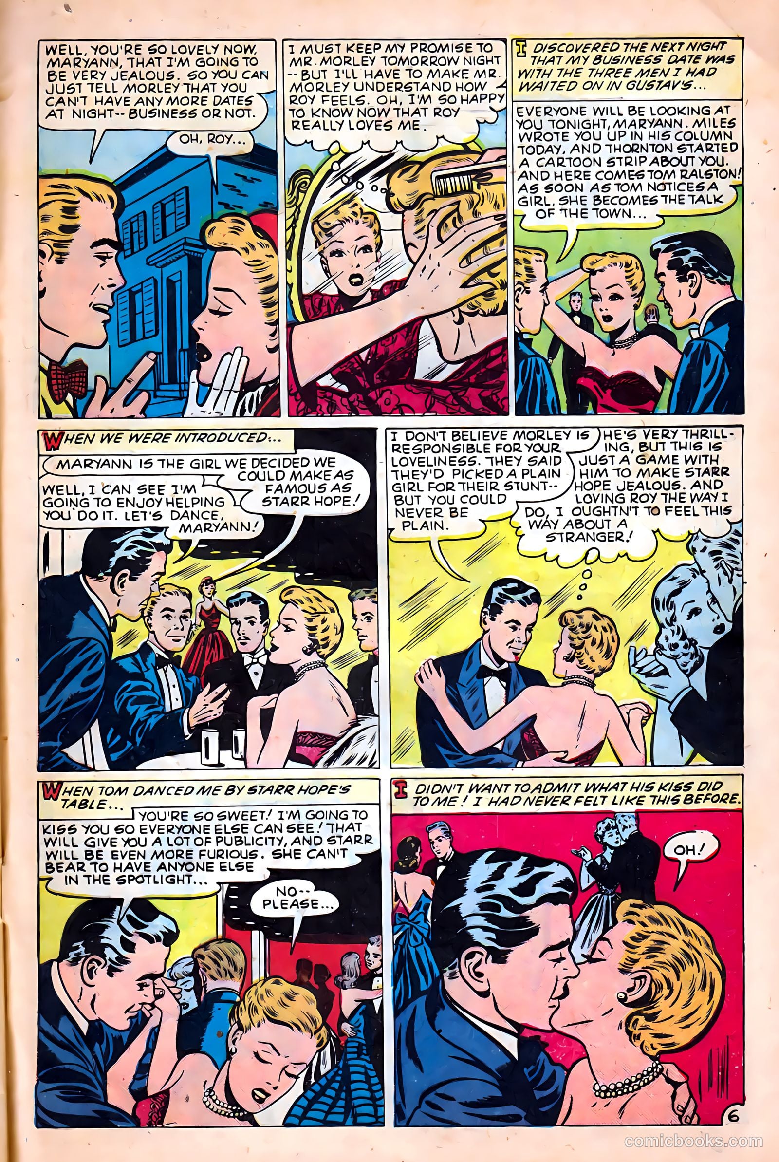 Glamorous Romances #47 (1950) — page 33 of 36