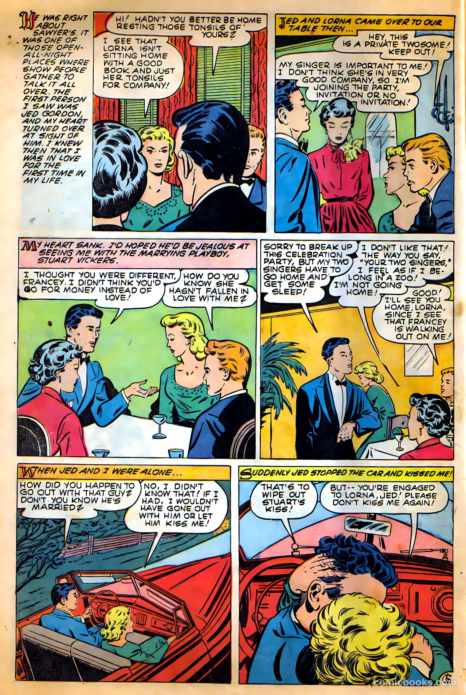 Glamorous Romances #48 (1950) — page 8 of 36