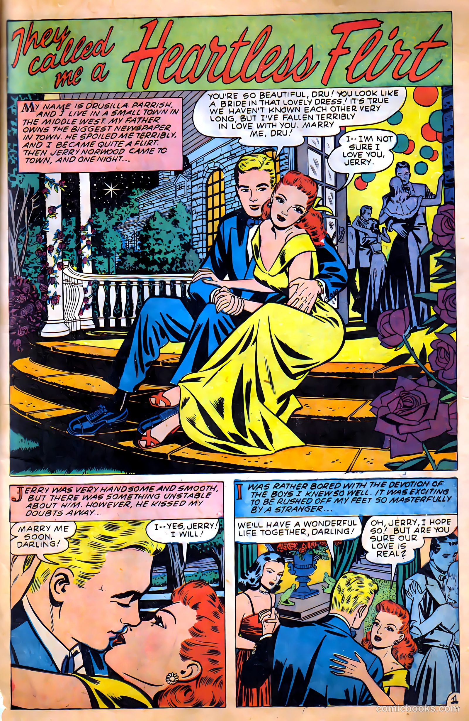 Glamorous Romances #48 (1950) — page 11 of 36
