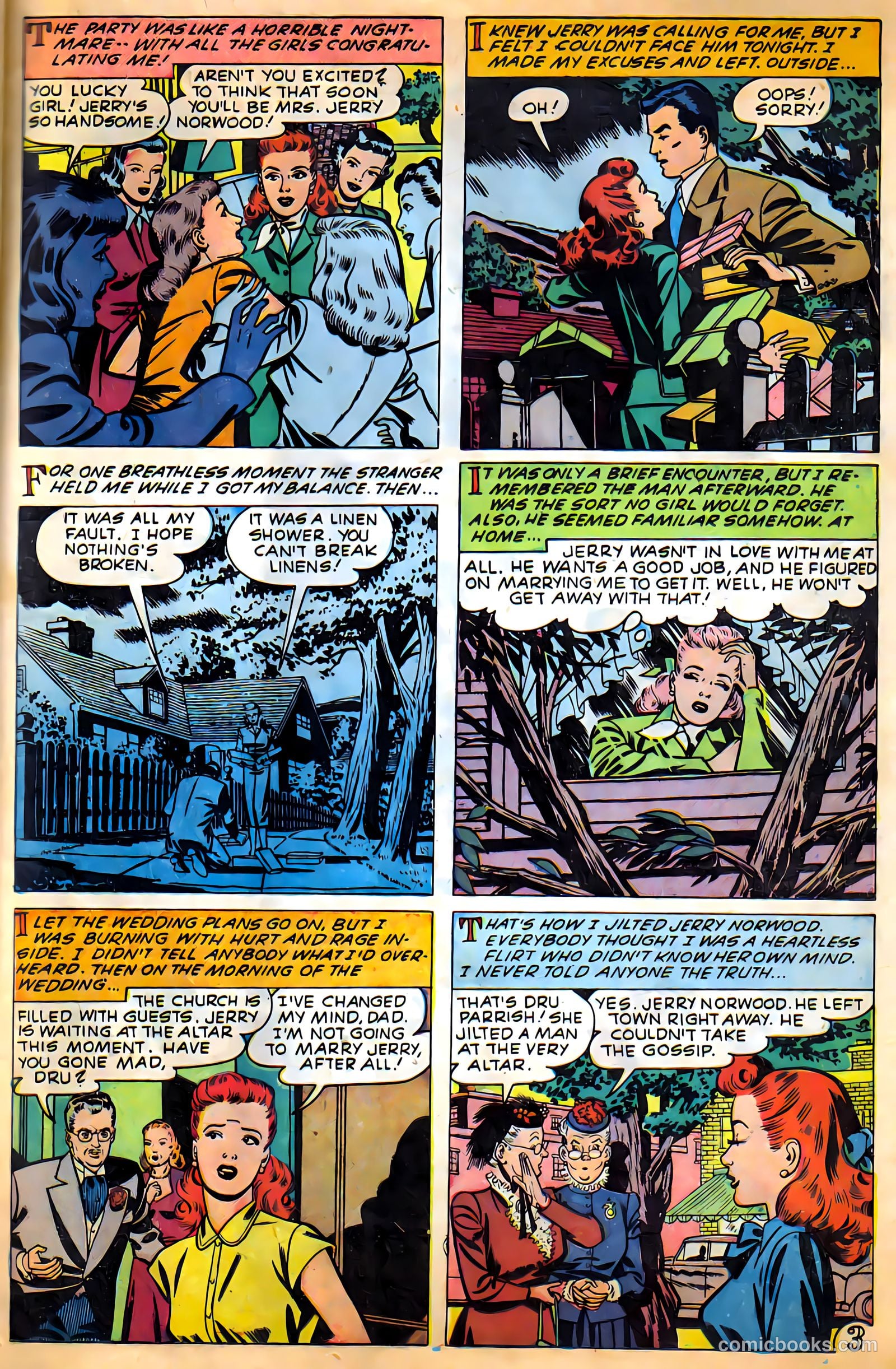 Glamorous Romances #48 (1950) — page 13 of 36