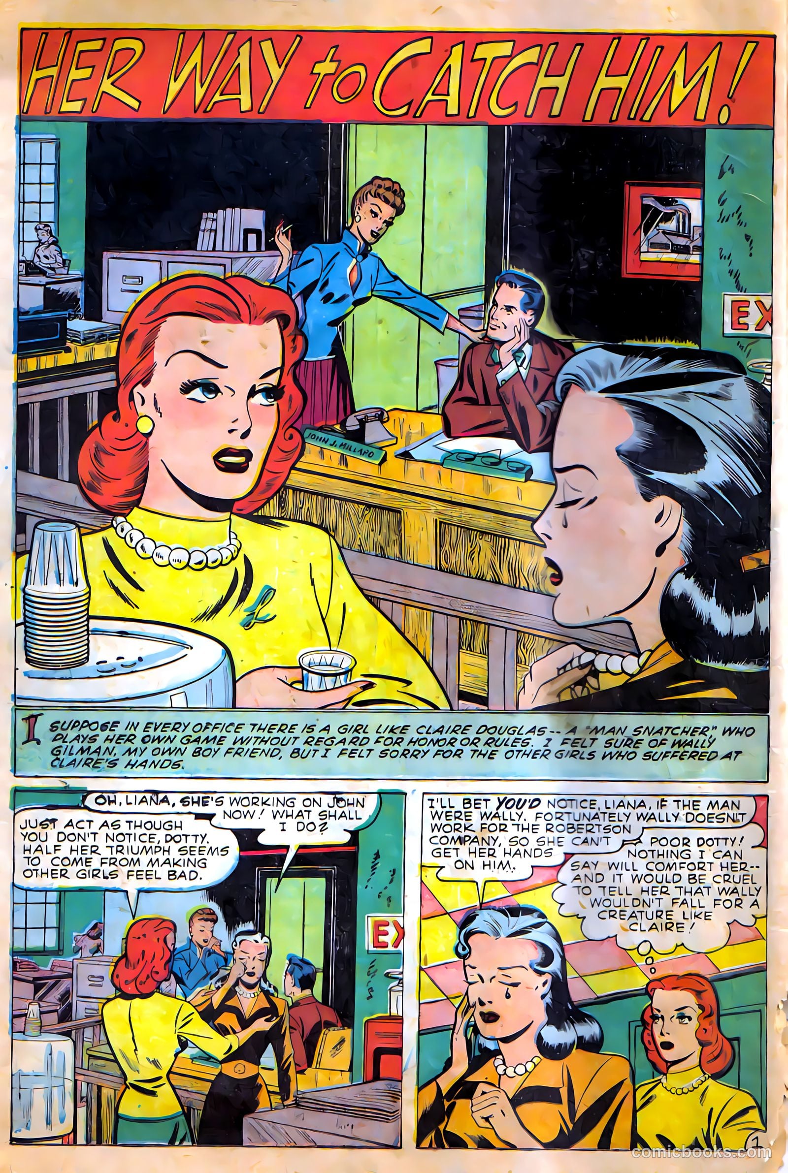 Glamorous Romances #48 (1950) — page 18 of 36