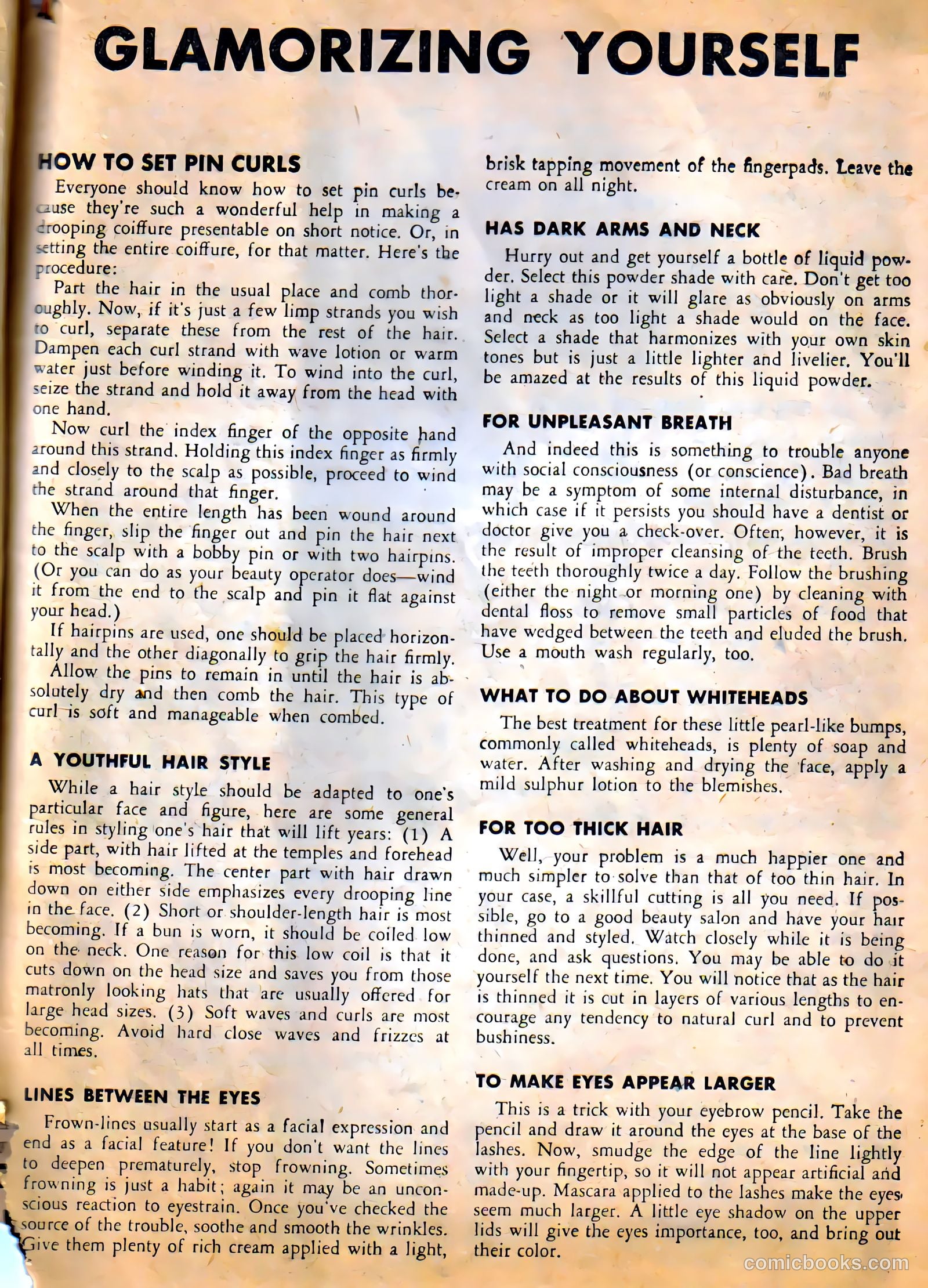 Glamorous Romances #48 (1950) — page 25 of 36
