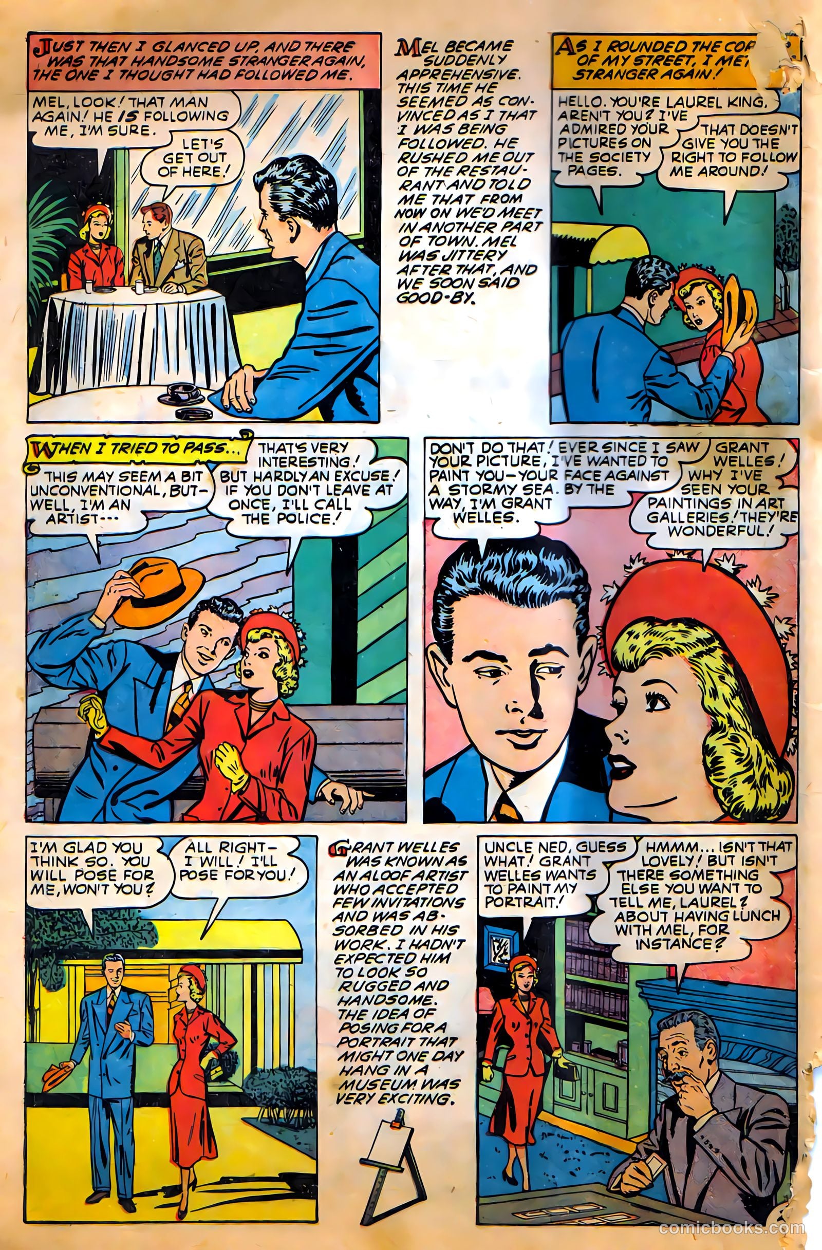 Glamorous Romances #48 (1950) — page 28 of 36