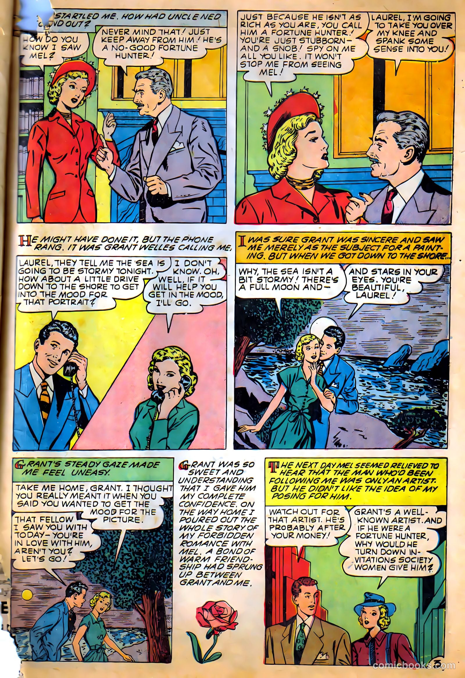 Glamorous Romances #48 (1950) — page 29 of 36