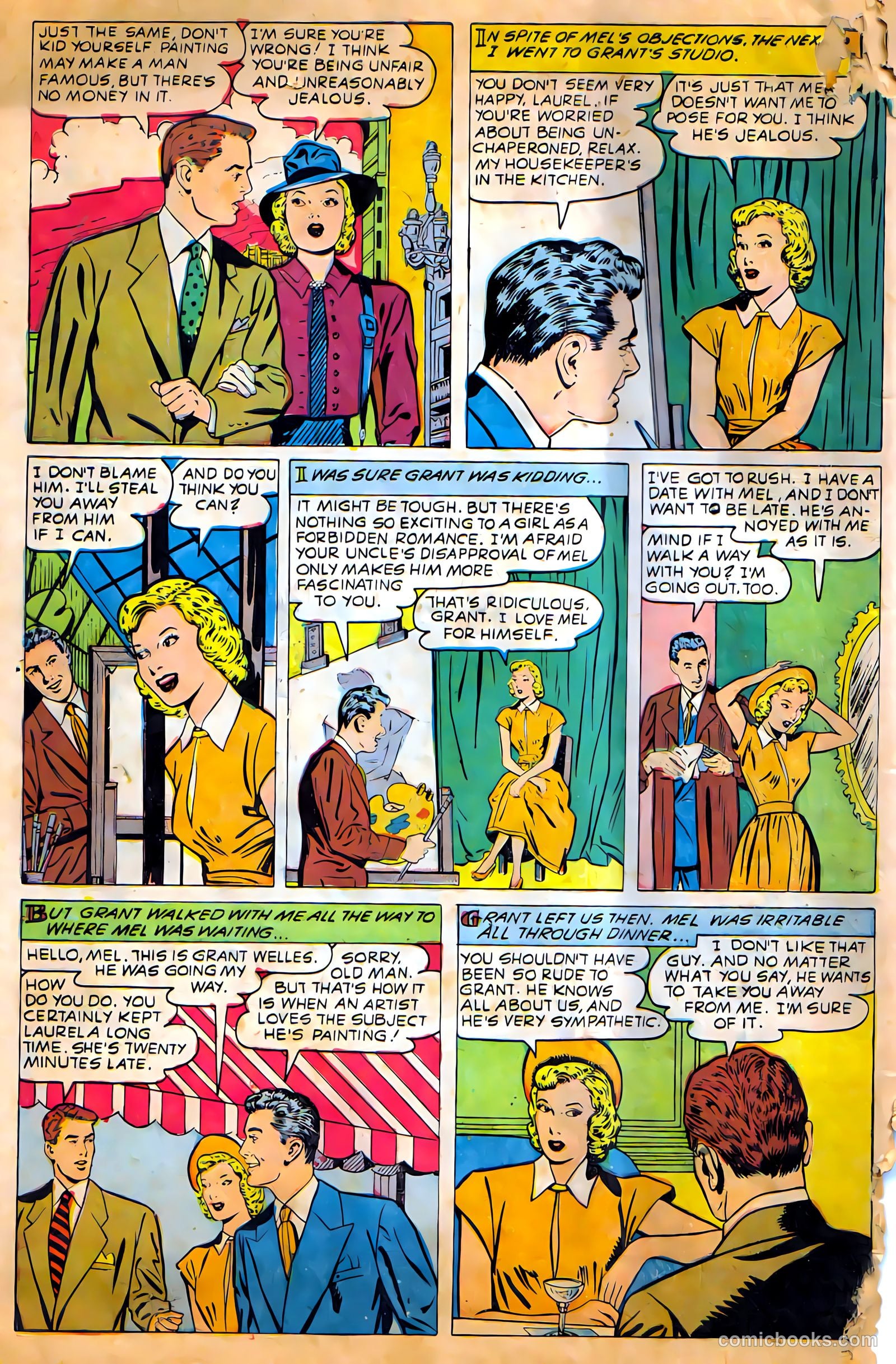 Glamorous Romances #48 (1950) — page 30 of 36