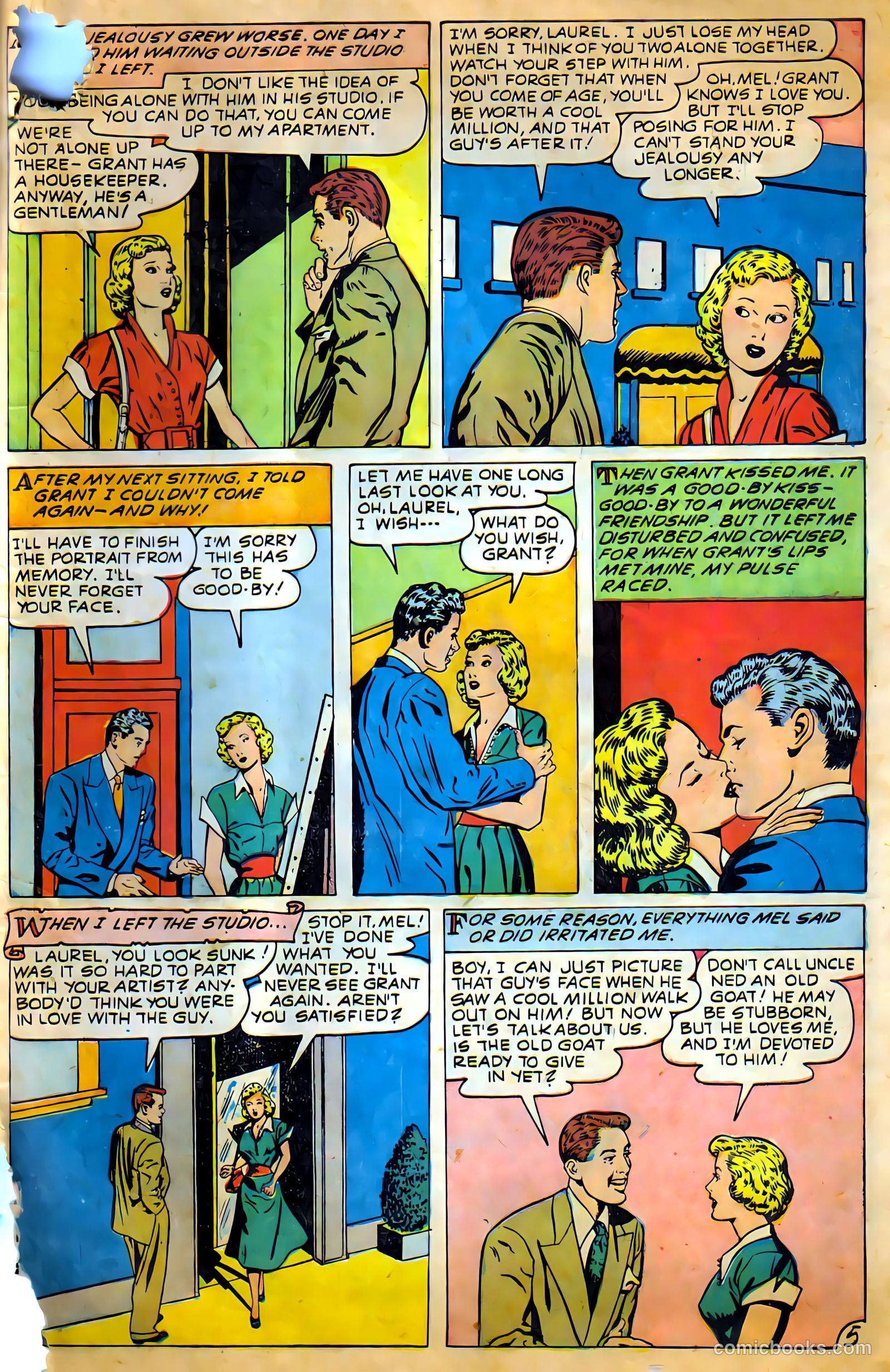 Glamorous Romances #48 (1950) — page 31 of 36