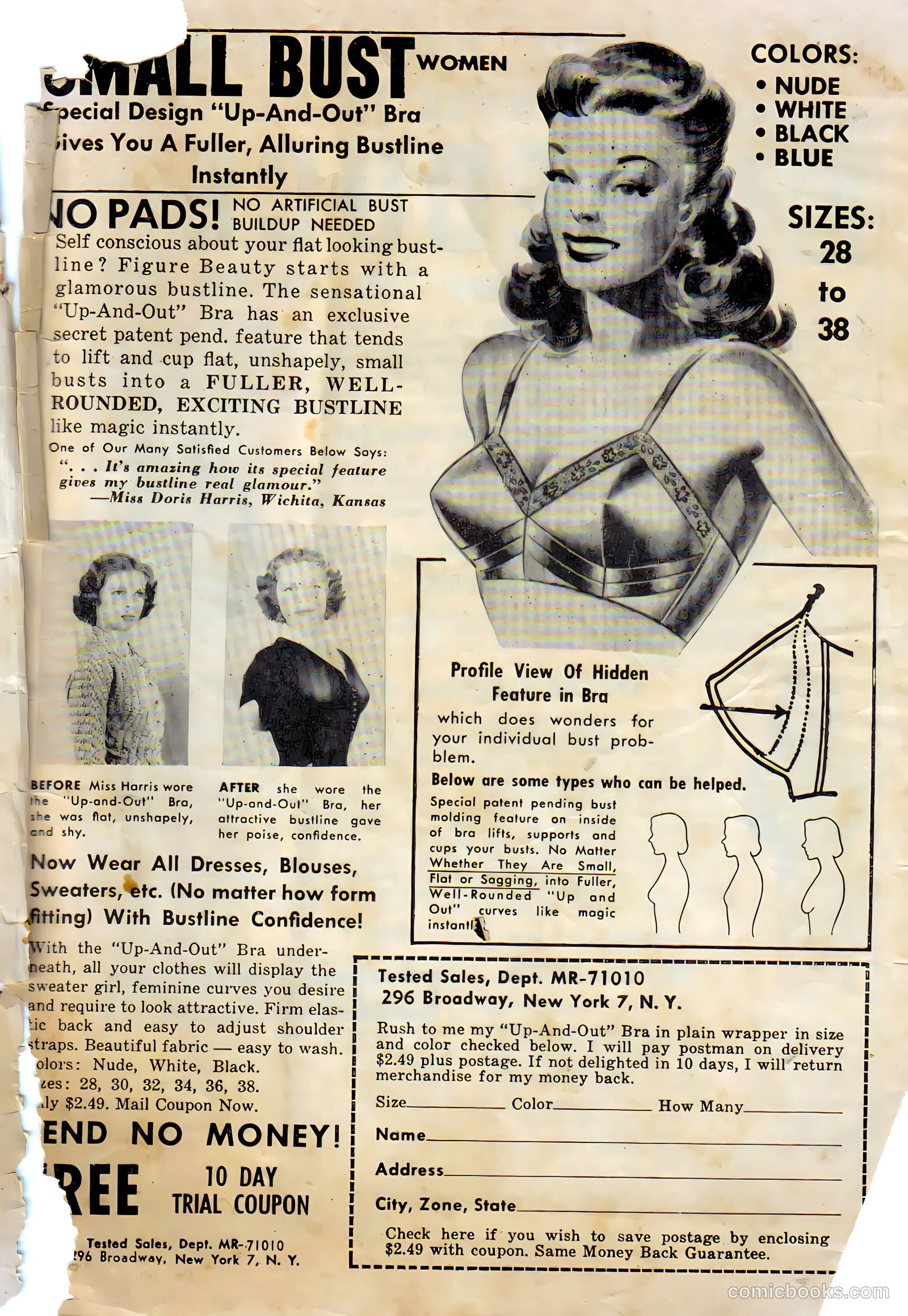 Glamorous Romances #48 (1950) — page 35 of 36