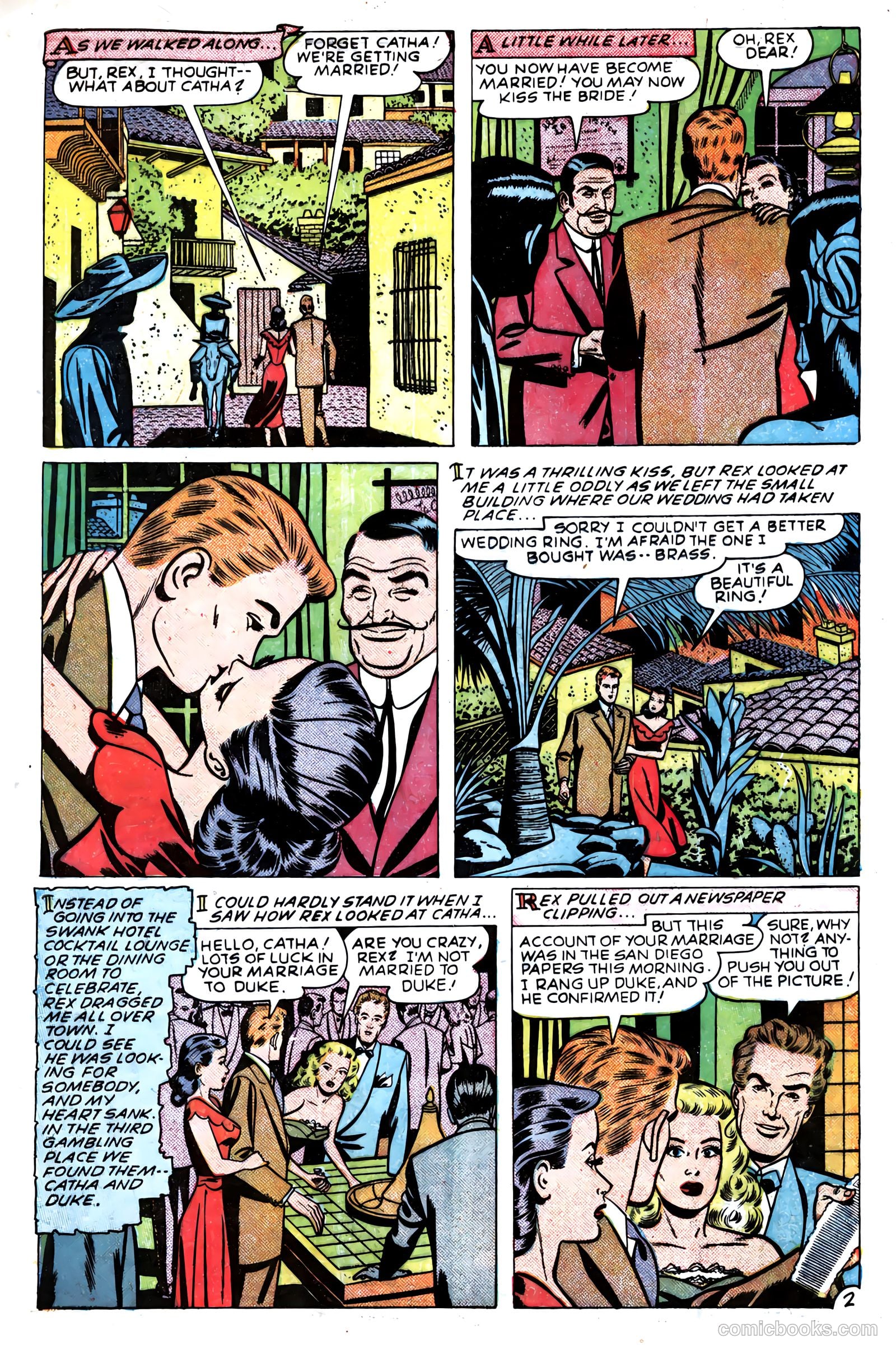 Glamorous Romances #49 (1950) — page 4 of 37
