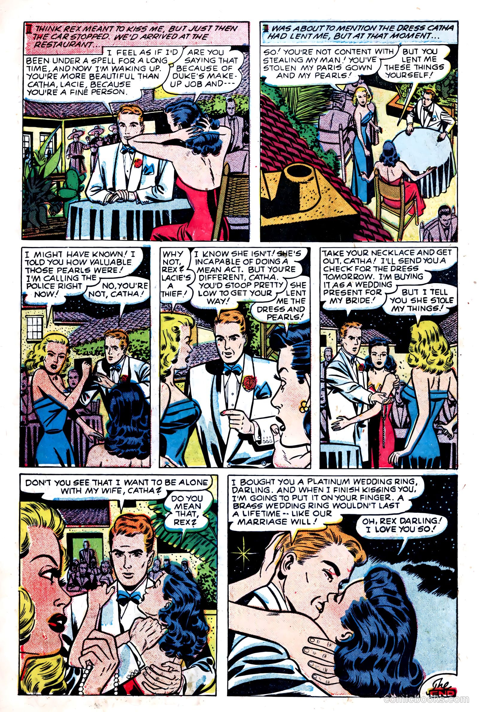 Glamorous Romances #49 (1950) — page 10 of 37