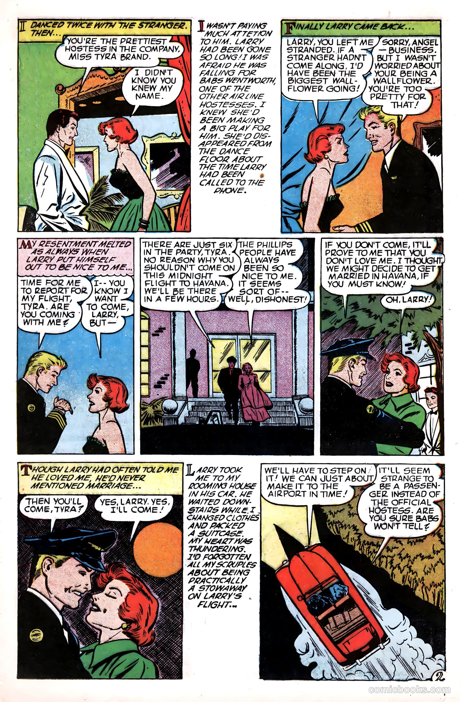 Glamorous Romances #49 (1950) — page 12 of 37