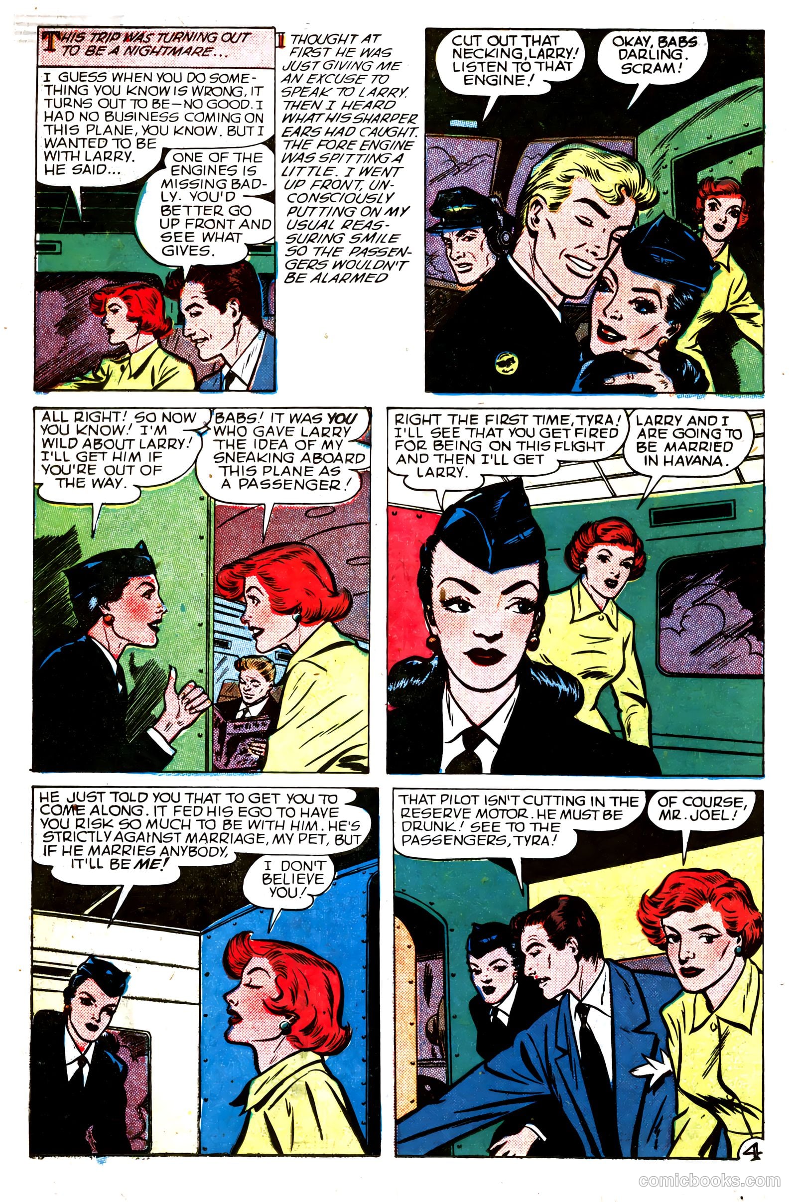 Glamorous Romances #49 (1950) — page 14 of 37