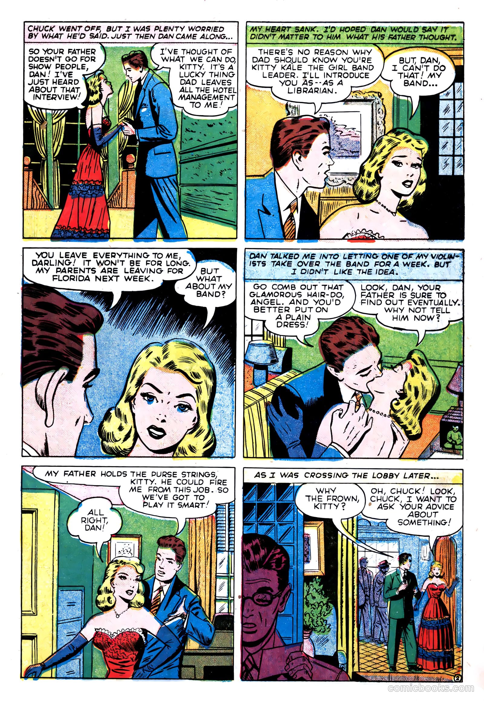Glamorous Romances #49 (1950) — page 19 of 37