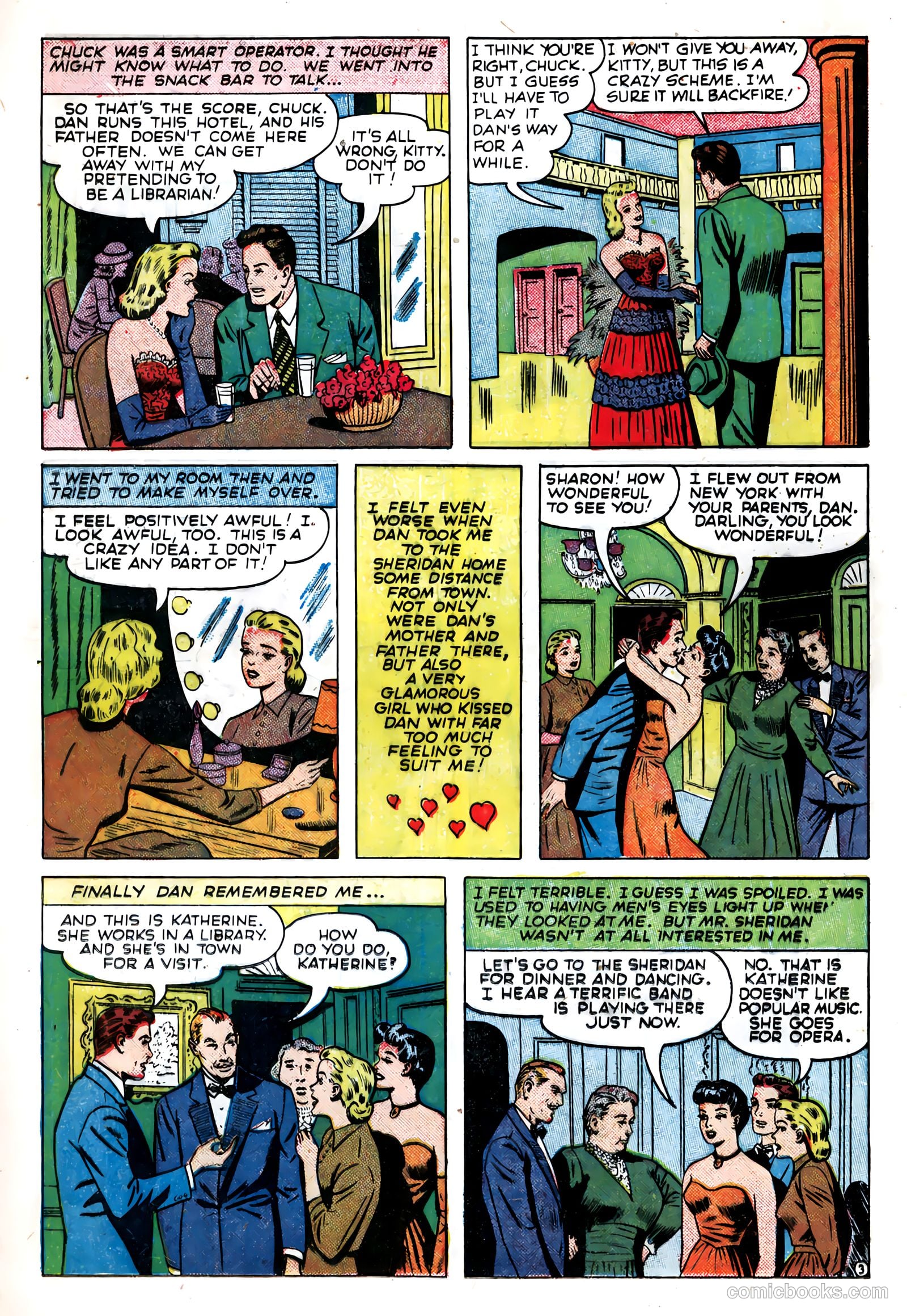 Glamorous Romances #49 (1950) — page 20 of 37