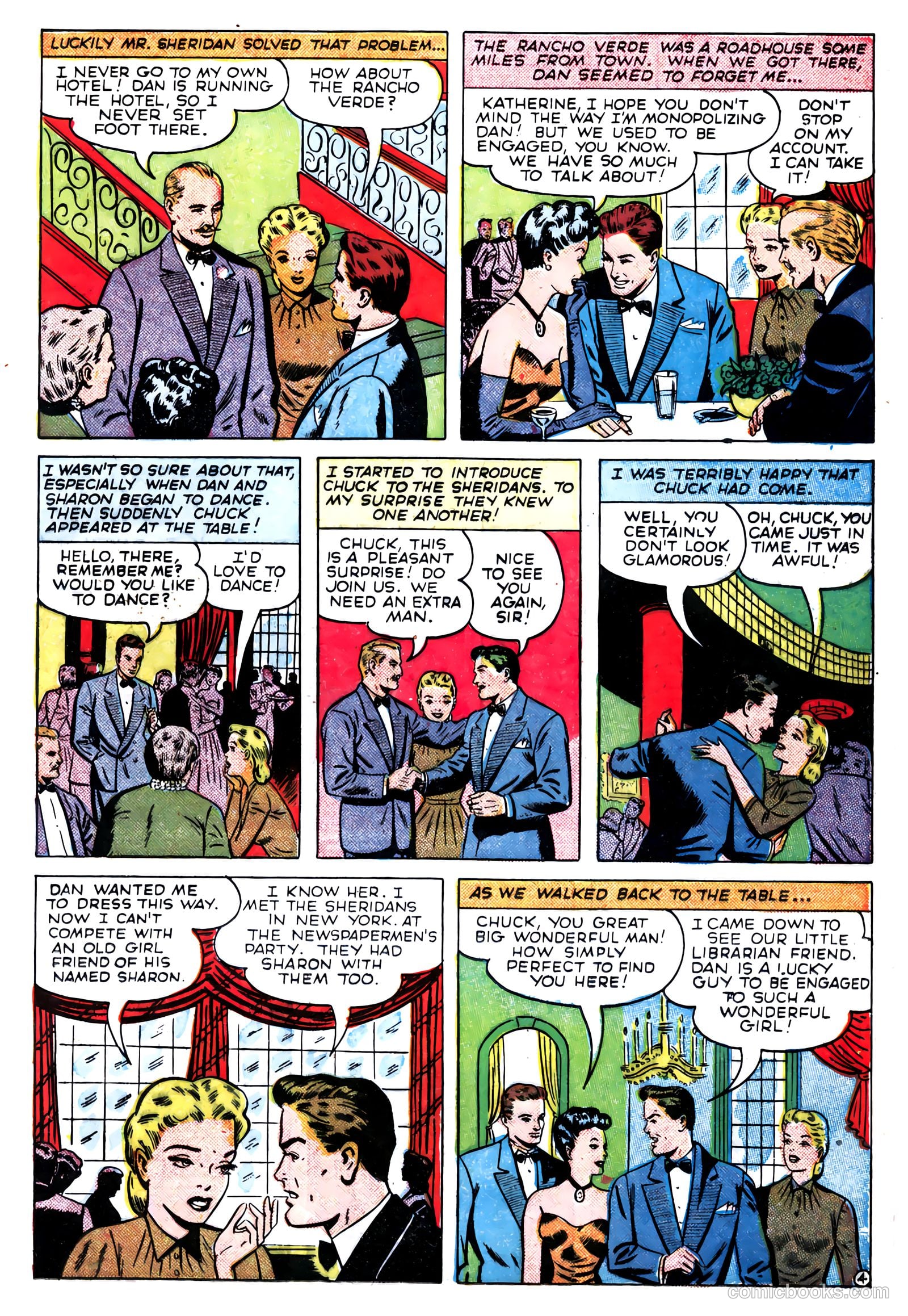 Glamorous Romances #49 (1950) — page 21 of 37