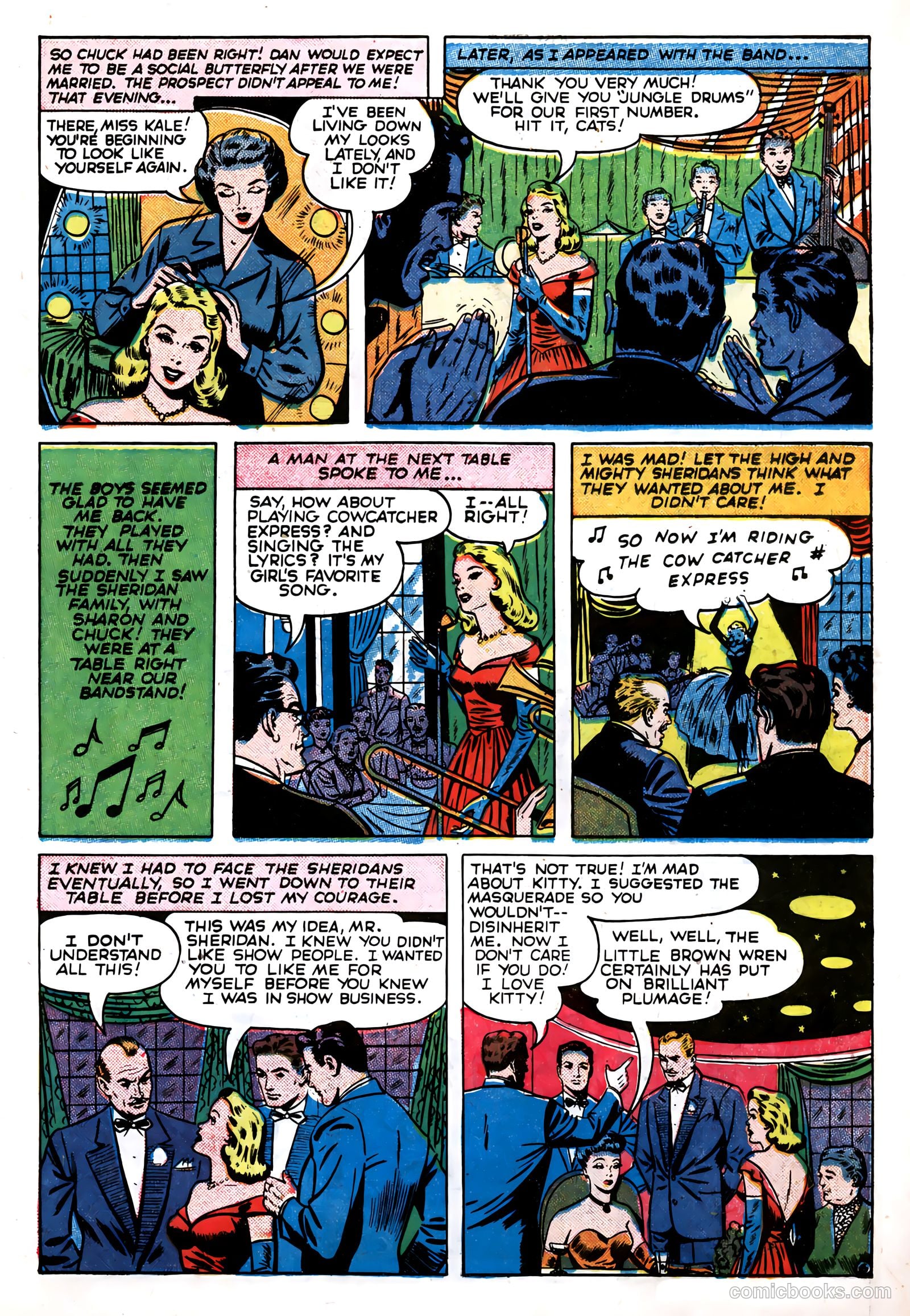 Glamorous Romances #49 (1950) — page 23 of 37
