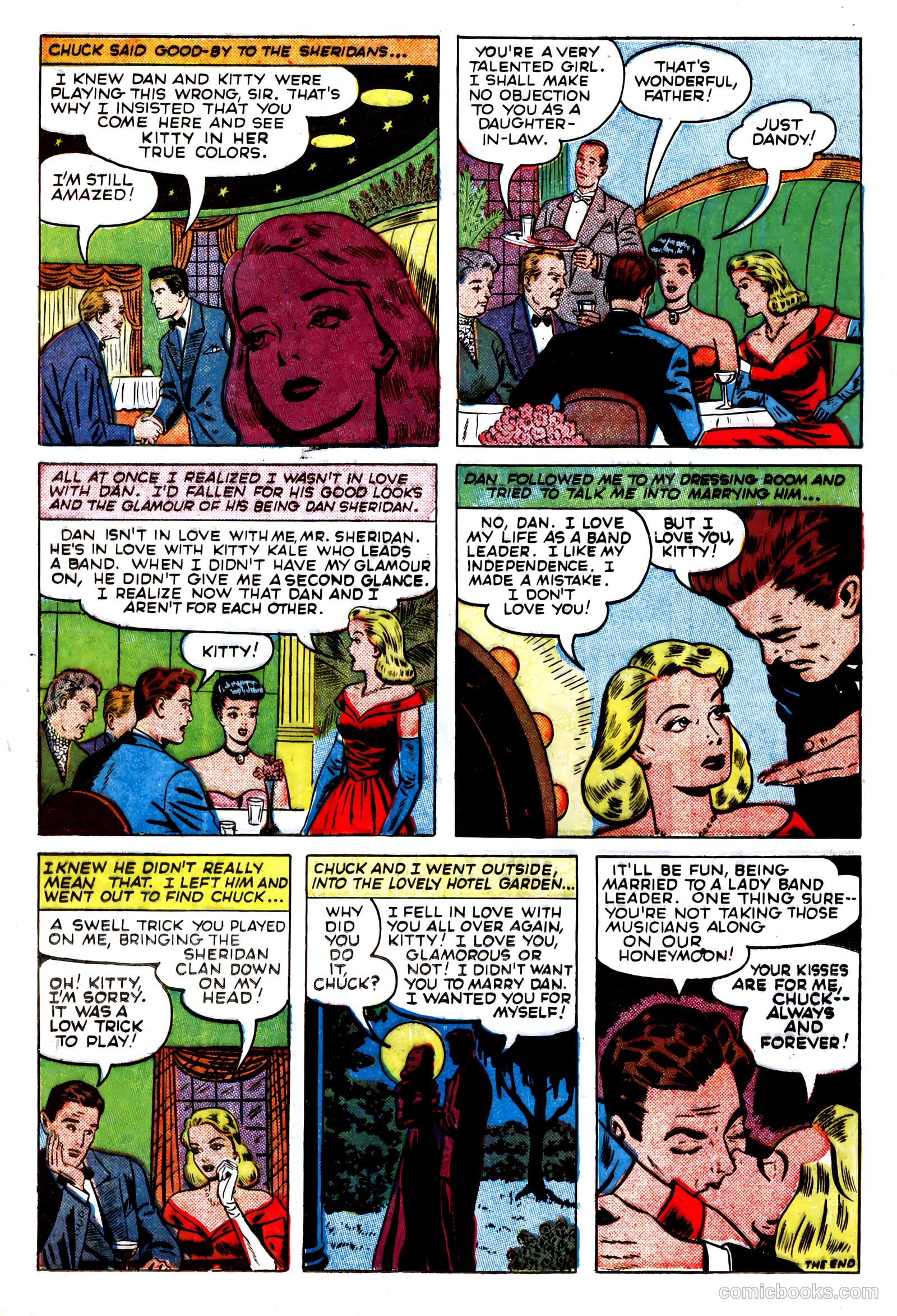 Glamorous Romances #49 (1950) — page 24 of 37
