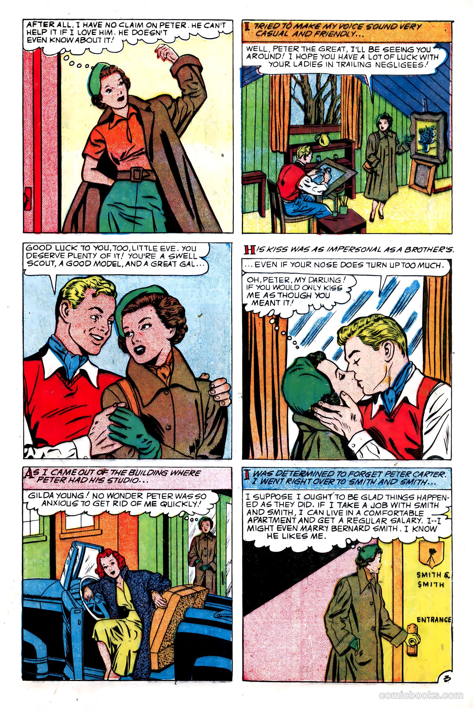 Glamorous Romances #49 (1950) — page 29 of 37