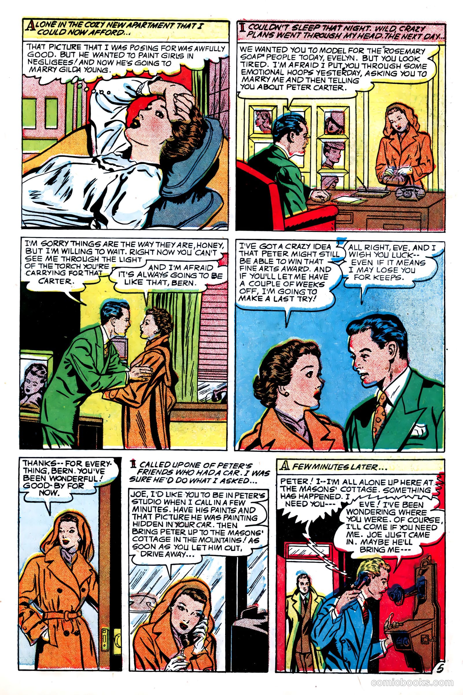 Glamorous Romances #49 (1950) — page 31 of 37