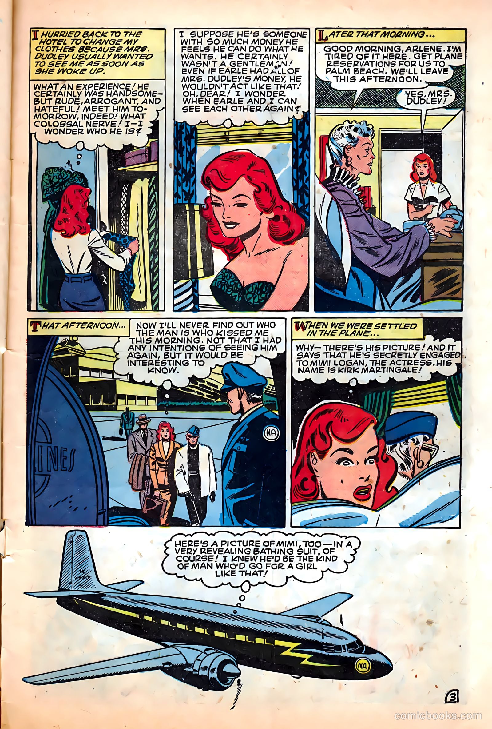 Glamorous Romances #50 (1951) — page 5 of 36