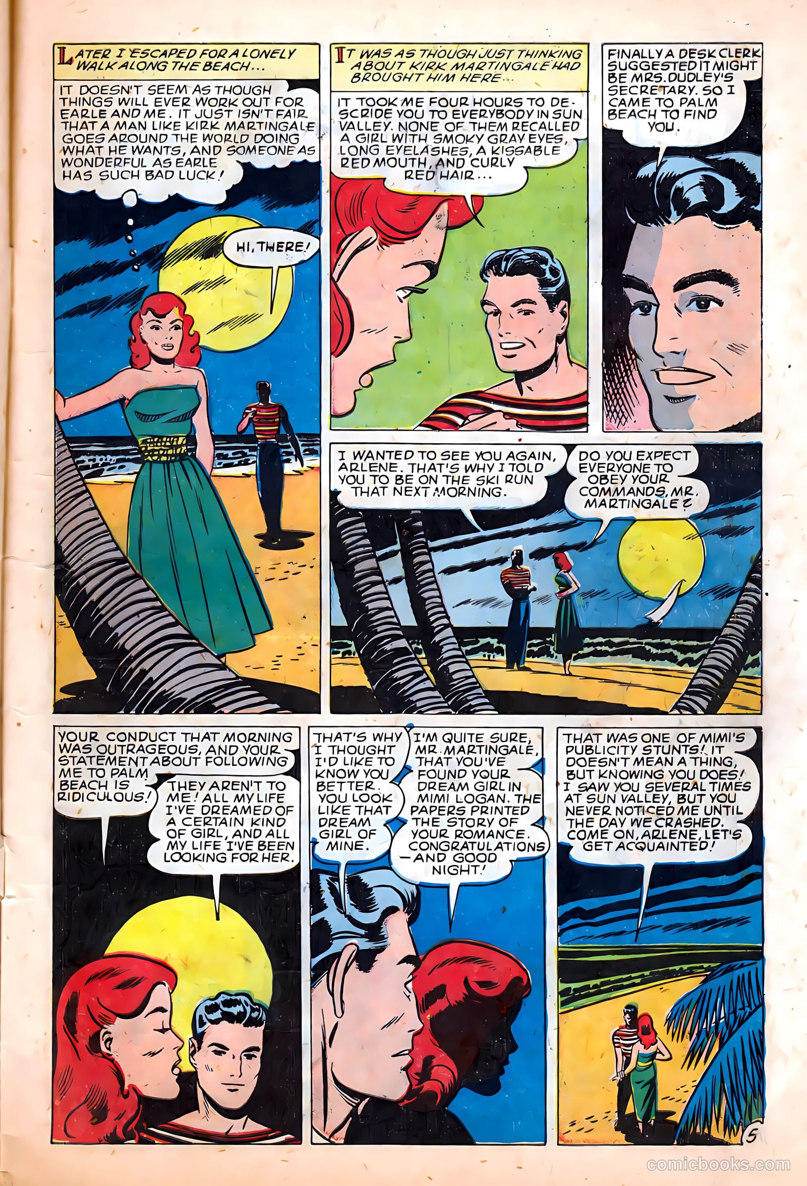 Glamorous Romances #50 (1951) — page 7 of 36