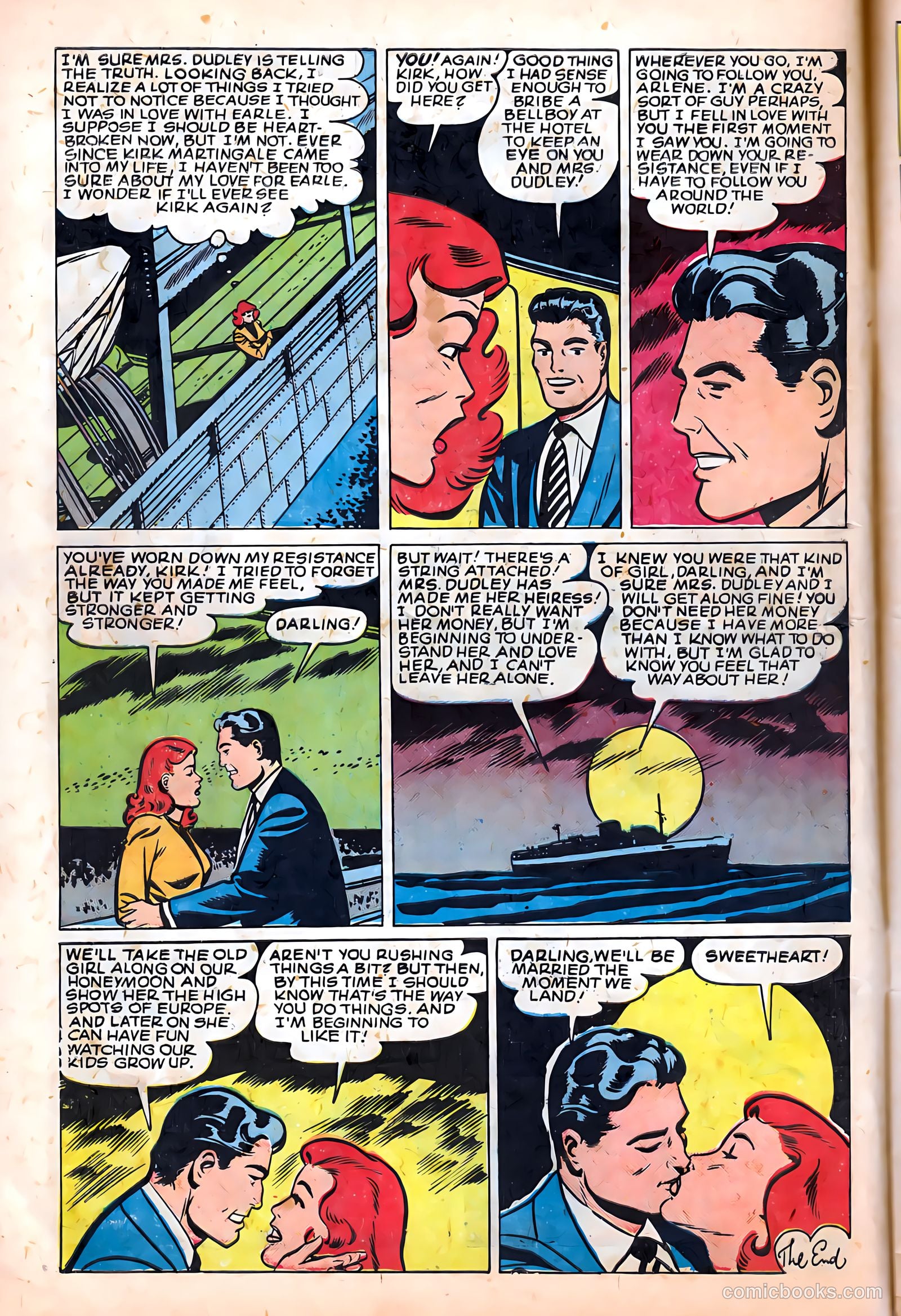 Glamorous Romances #50 (1951) — page 10 of 36