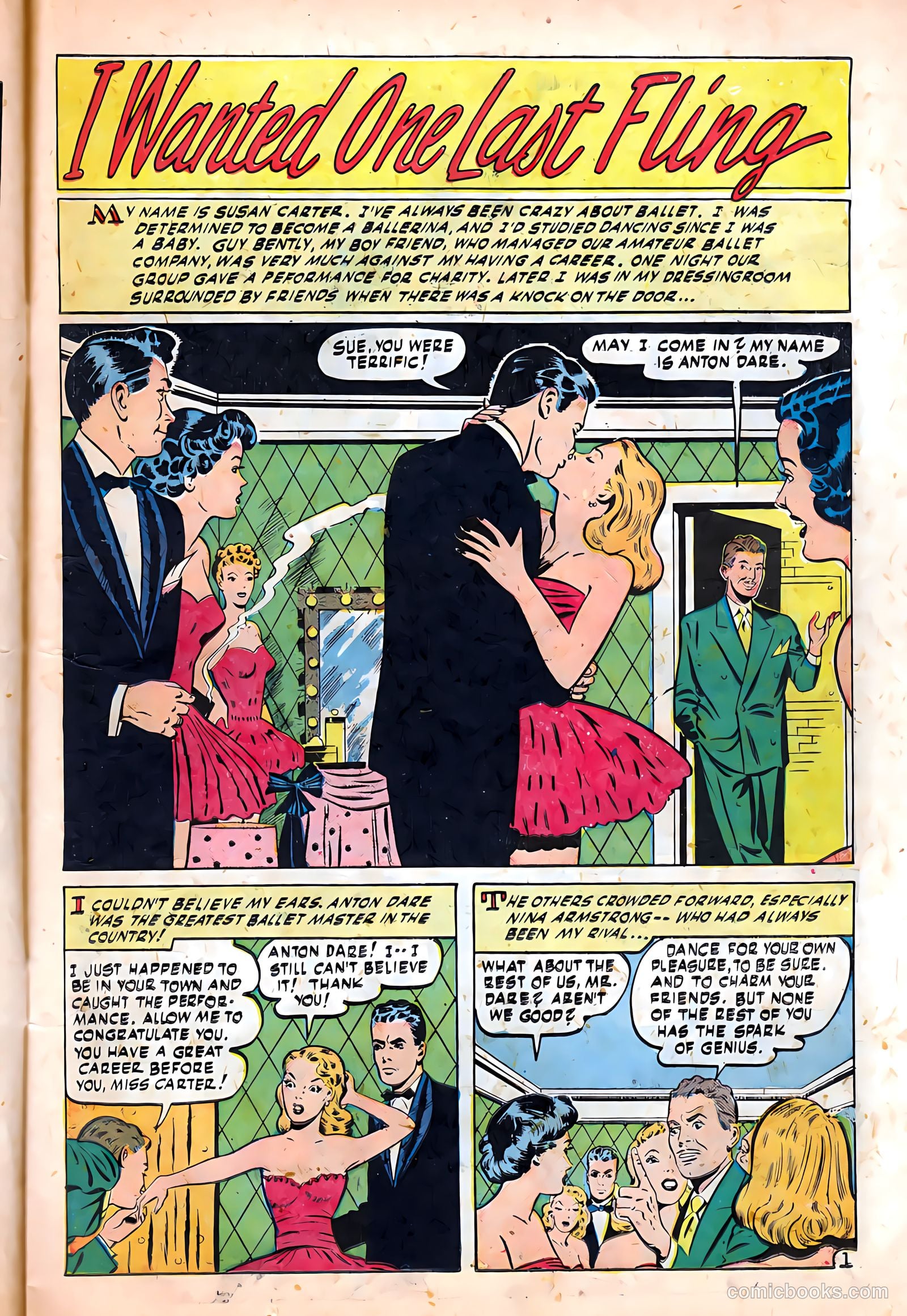 Glamorous Romances #50 (1951) — page 11 of 36