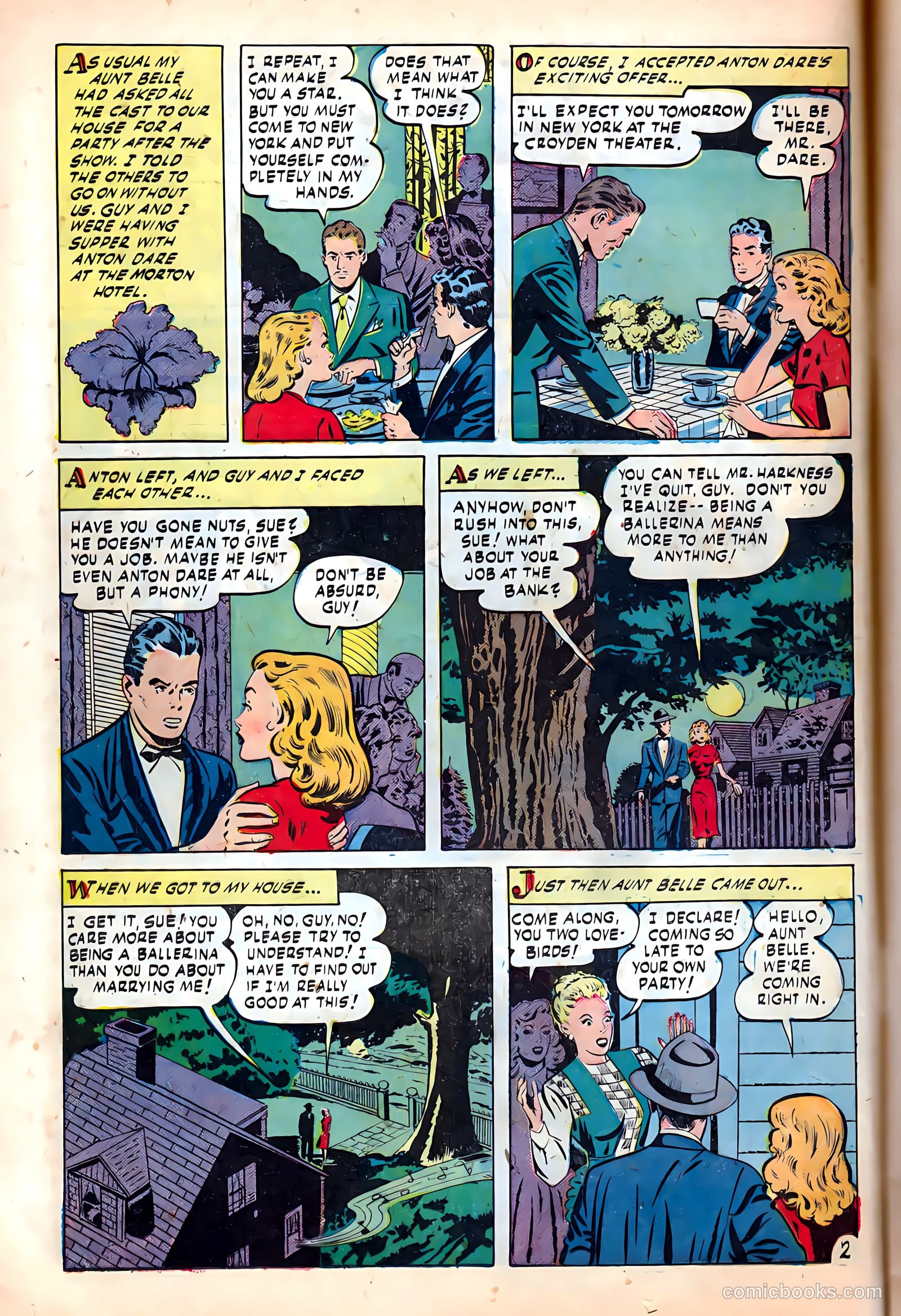 Glamorous Romances #50 (1951) — page 12 of 36