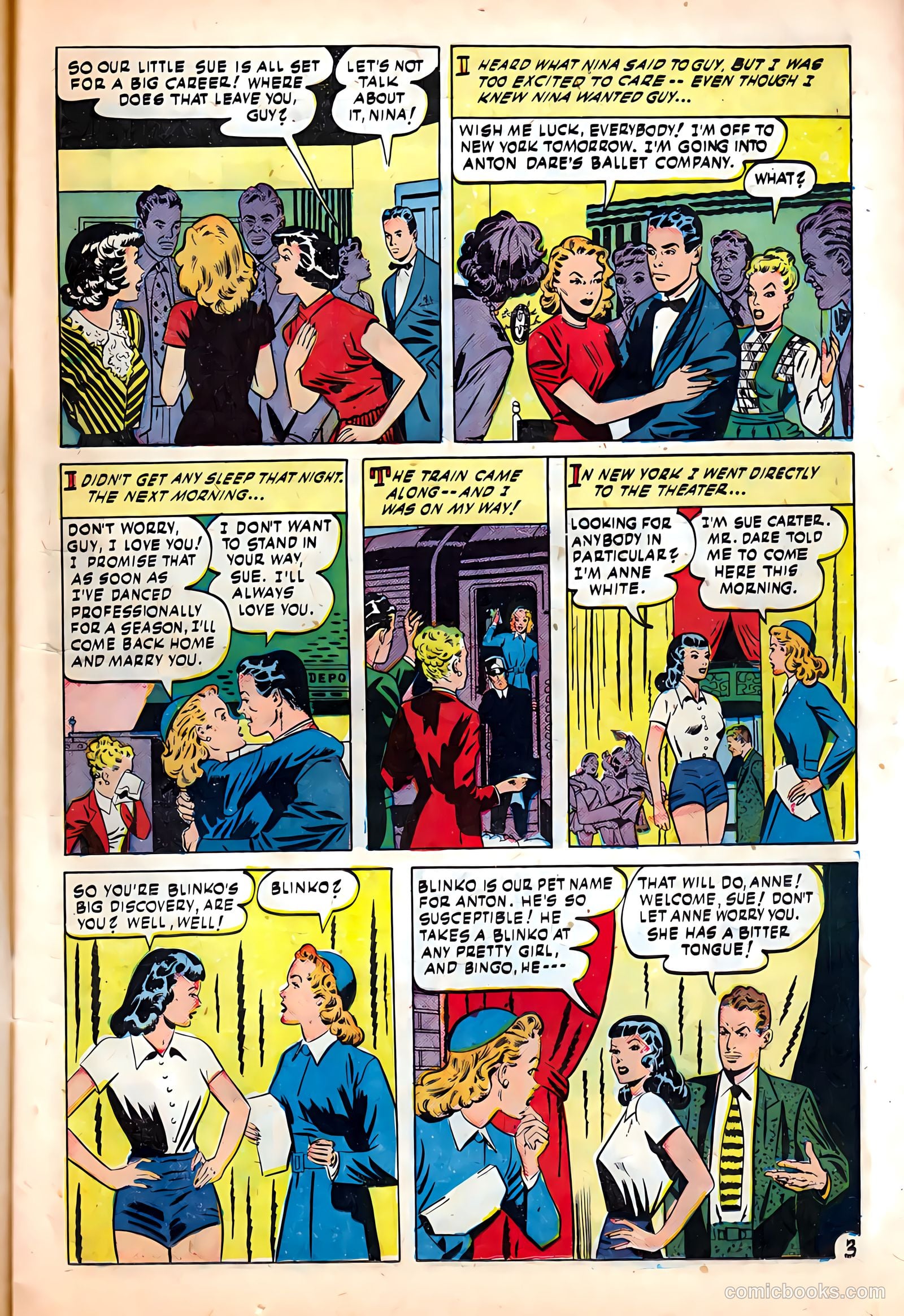 Glamorous Romances #50 (1951) — page 13 of 36