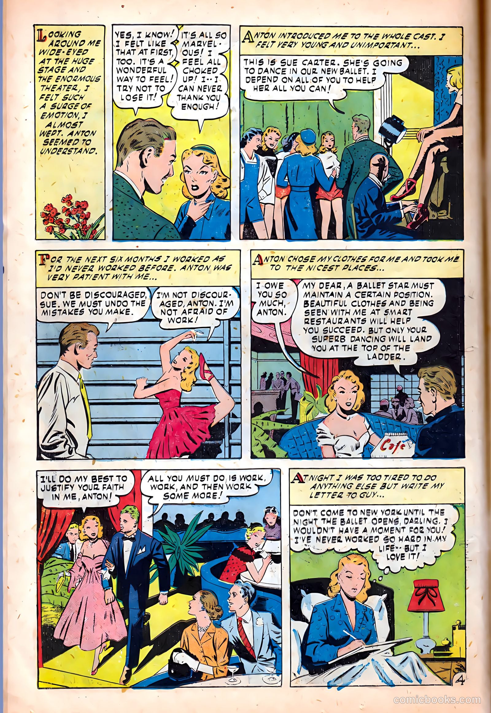 Glamorous Romances #50 (1951) — page 14 of 36