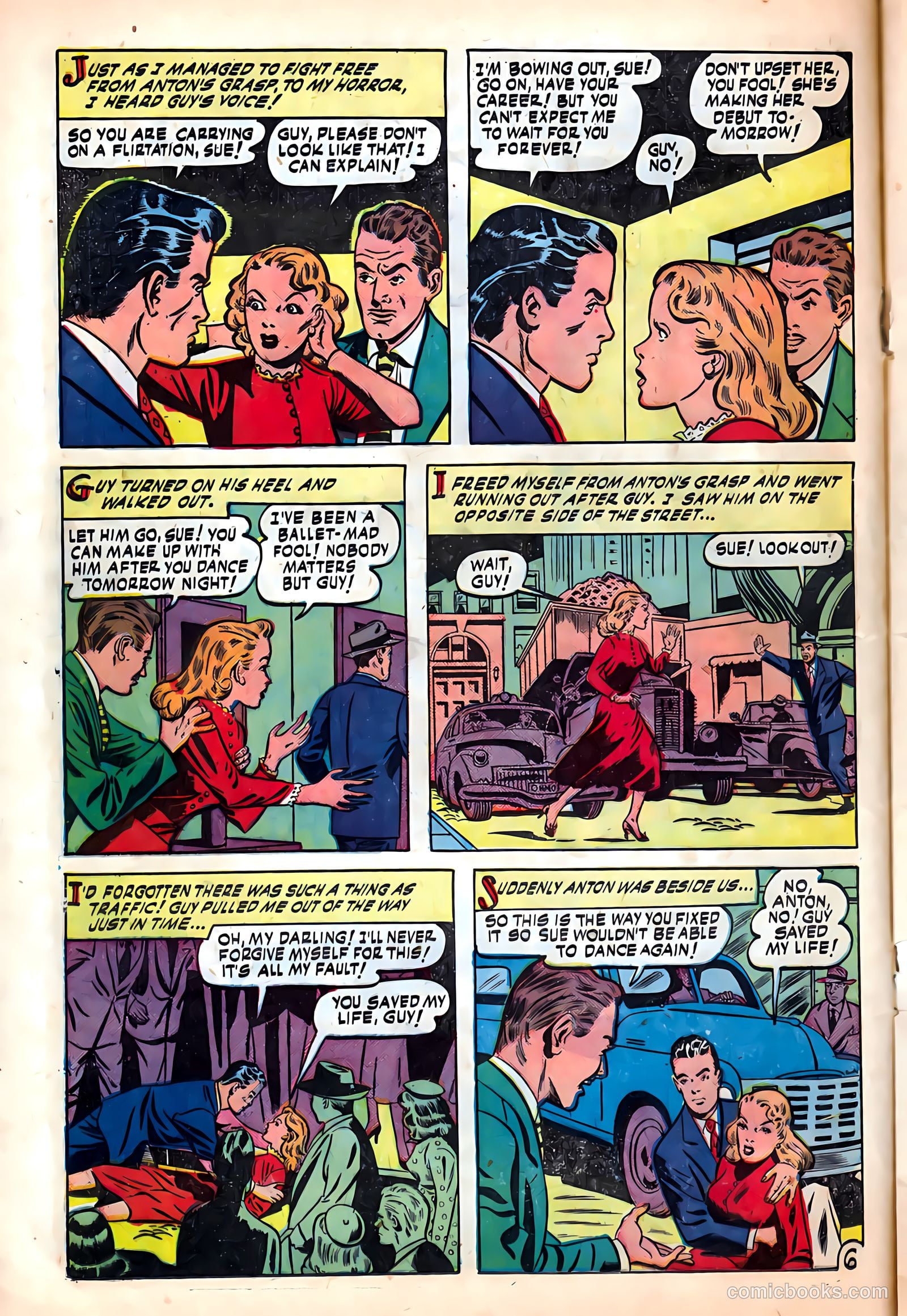 Glamorous Romances #50 (1951) — page 16 of 36