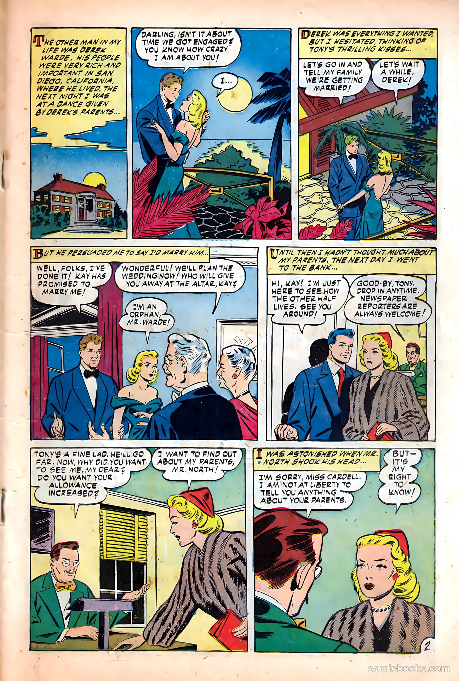 Glamorous Romances #50 (1951) — page 19 of 36