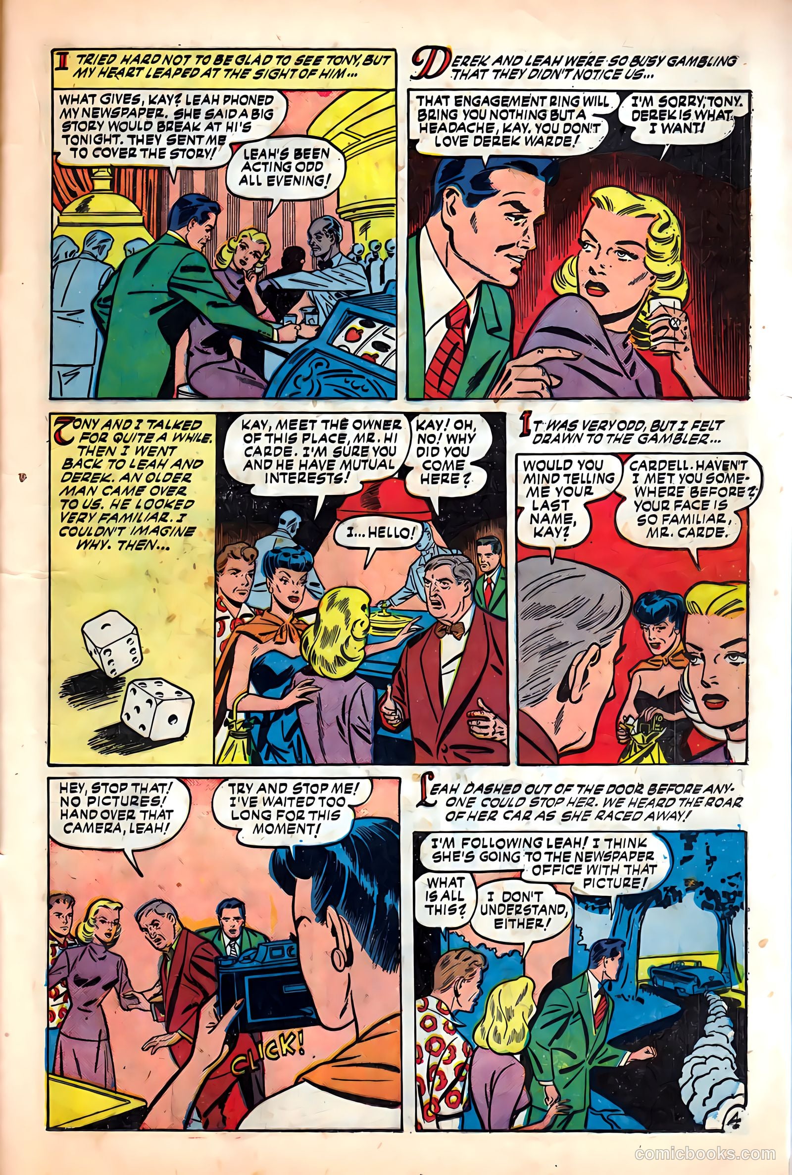 Glamorous Romances #50 (1951) — page 21 of 36