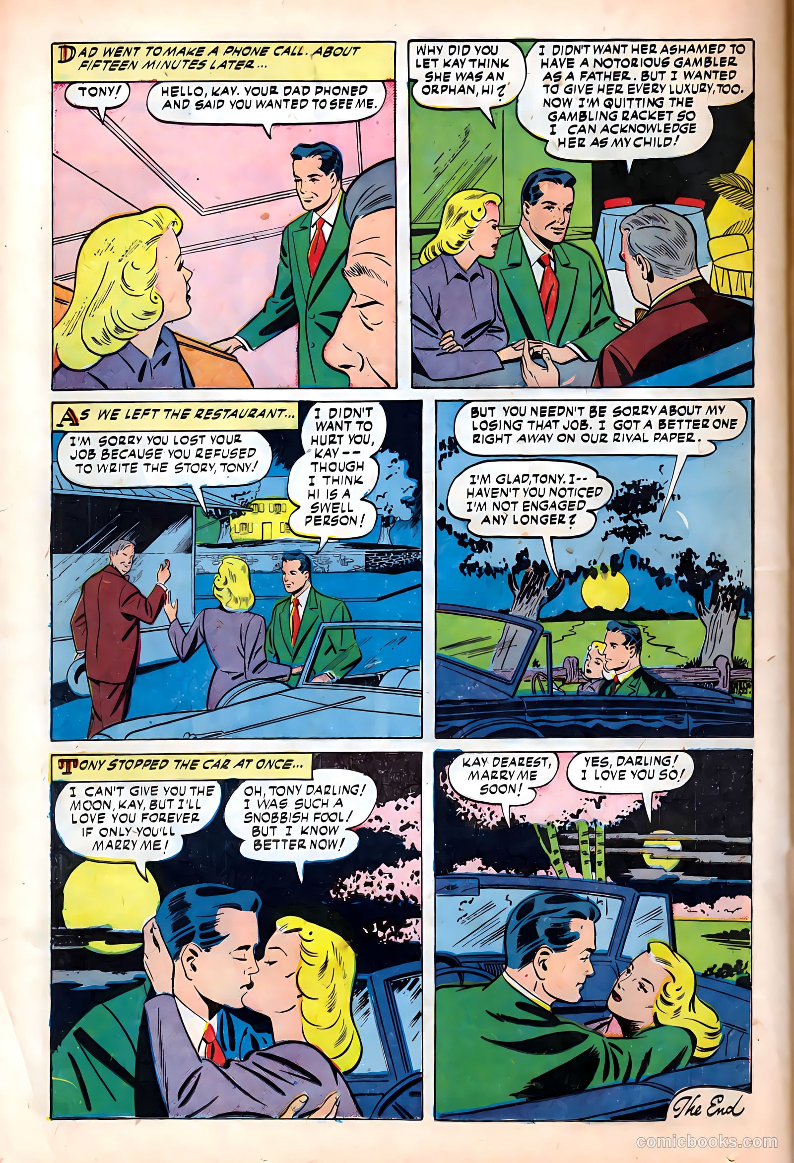 Glamorous Romances #50 (1951) — page 24 of 36