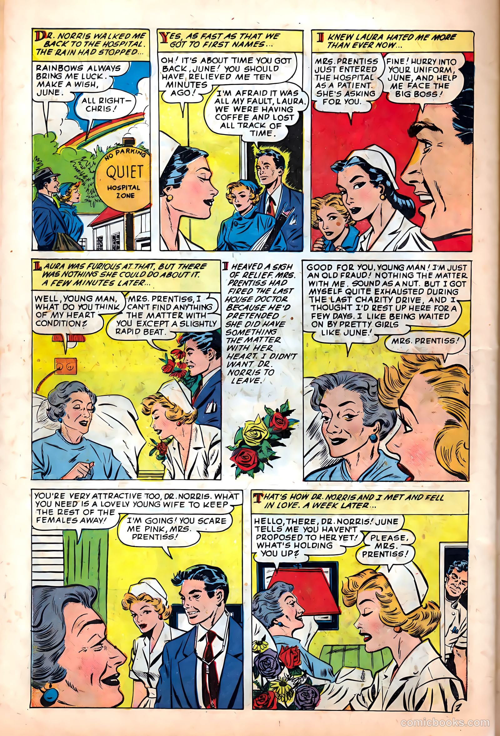 Glamorous Romances #50 (1951) — page 28 of 36