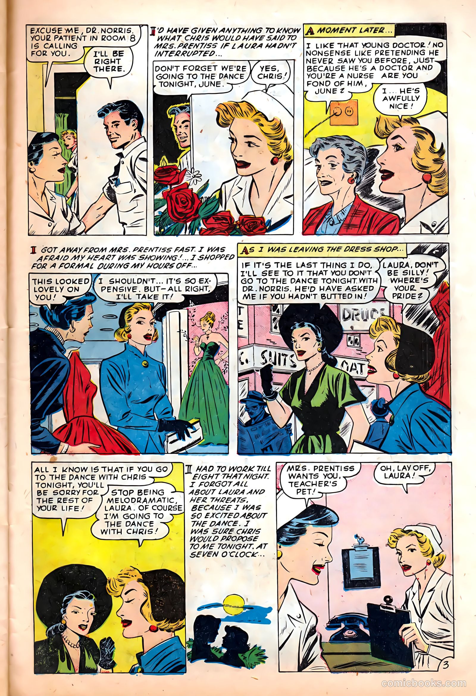 Glamorous Romances #50 (1951) — page 29 of 36