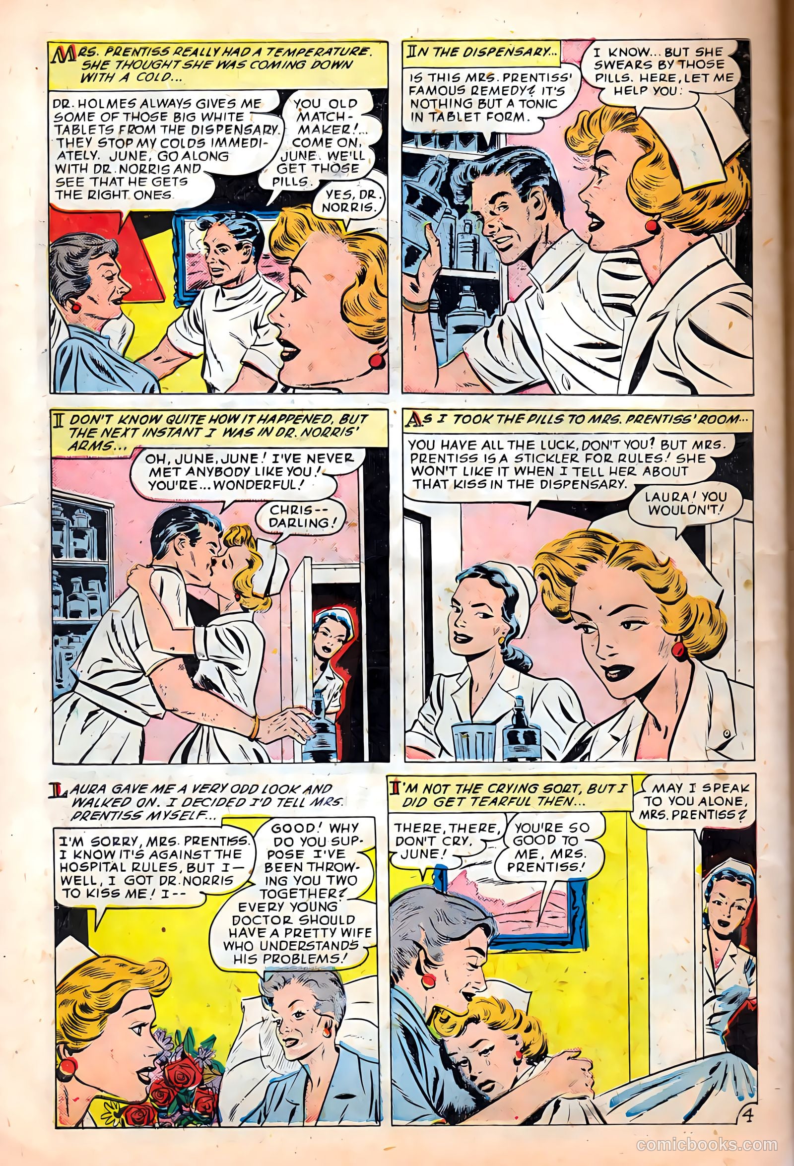 Glamorous Romances #50 (1951) — page 30 of 36