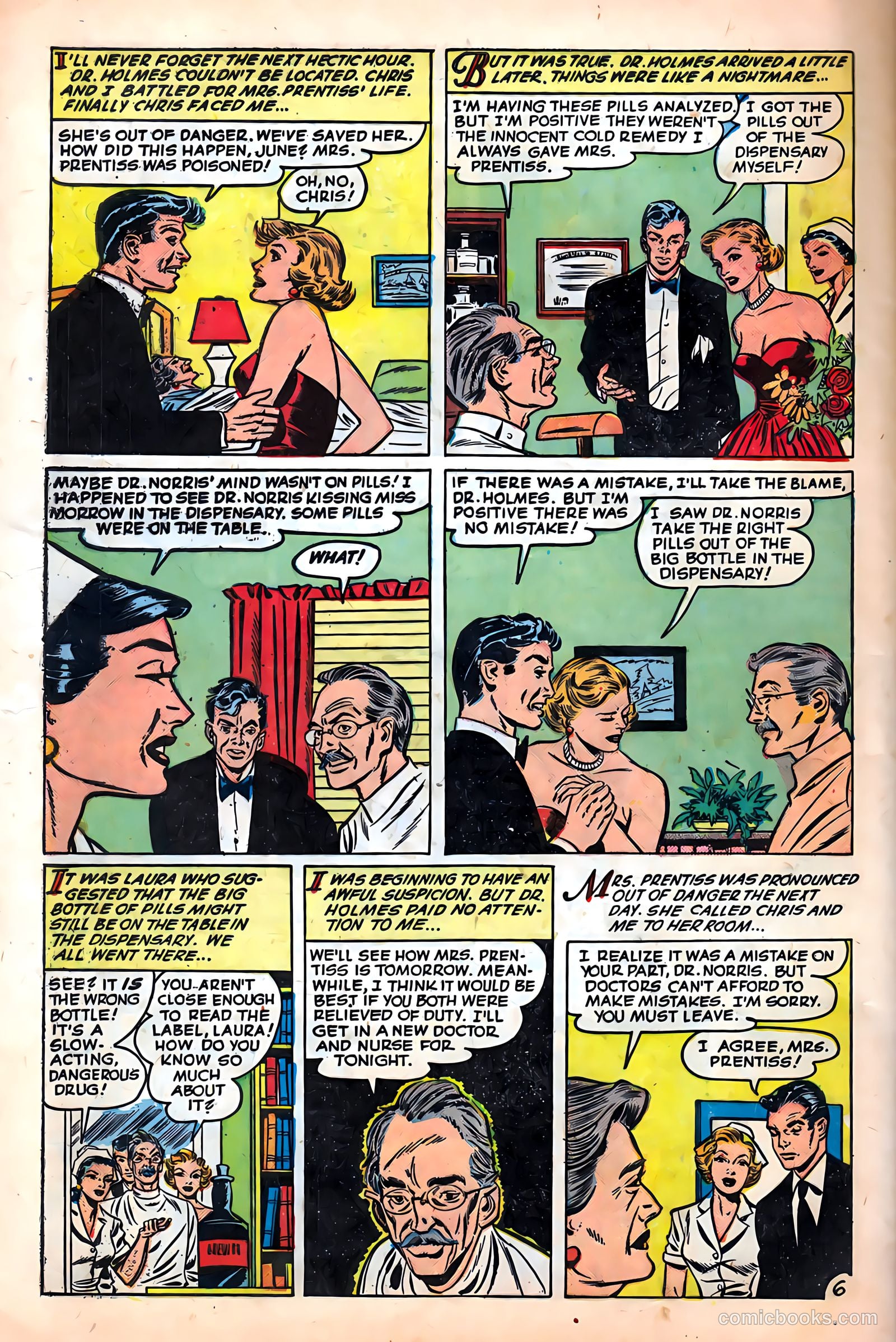 Glamorous Romances #50 (1951) — page 32 of 36