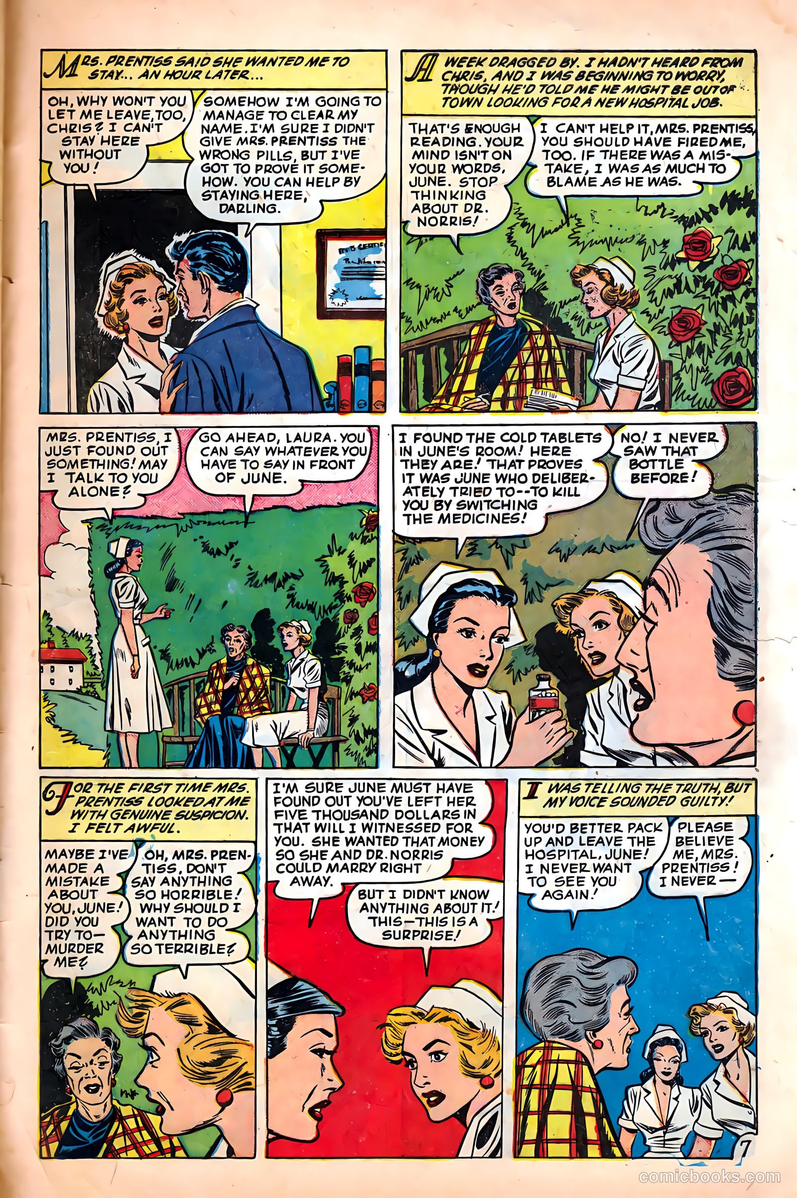 Glamorous Romances #50 (1951) — page 33 of 36