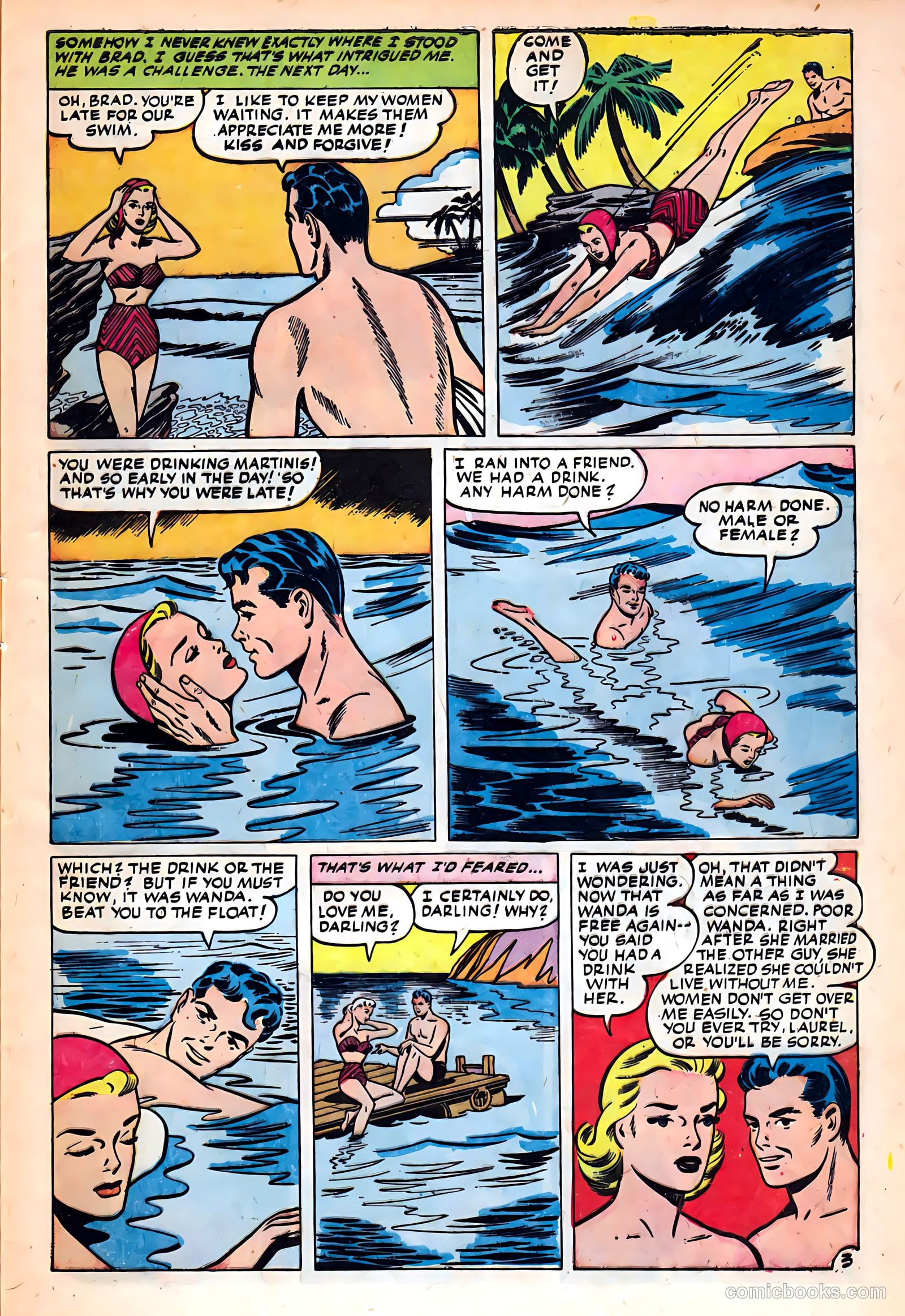 Glamorous Romances #51 (1951) — page 5 of 37