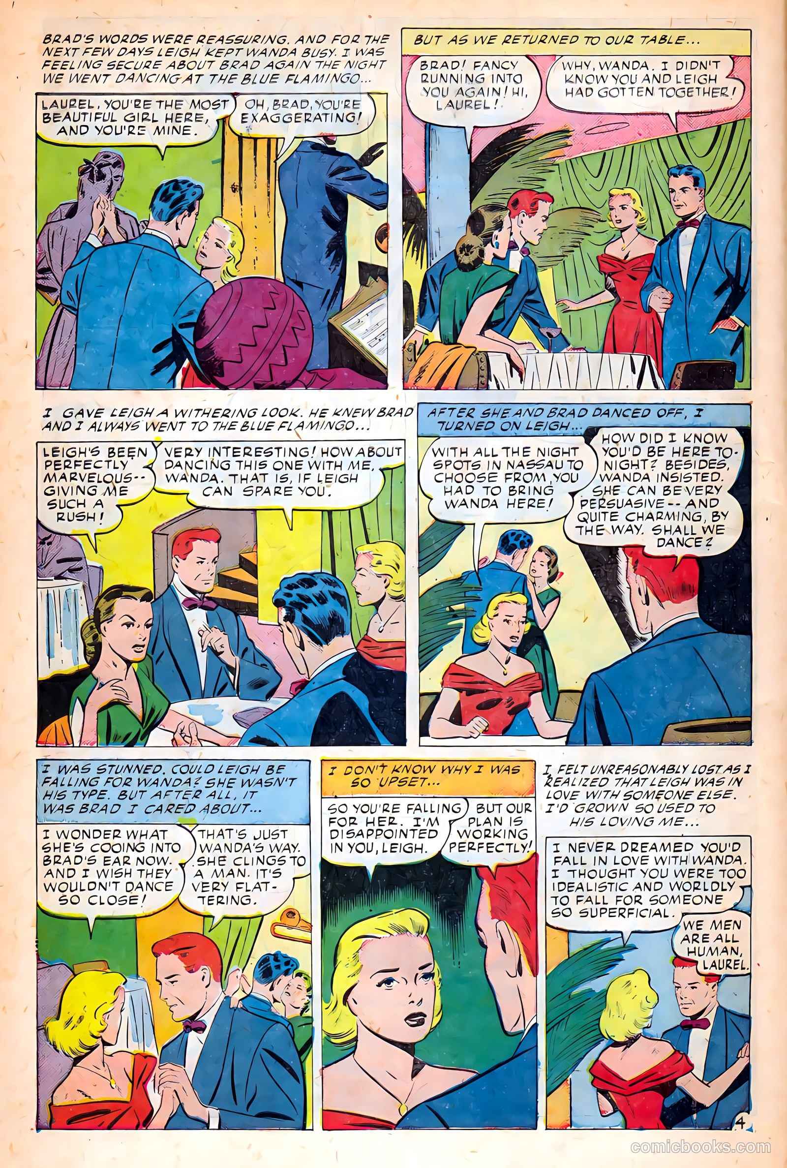 Glamorous Romances #51 (1951) — page 6 of 37
