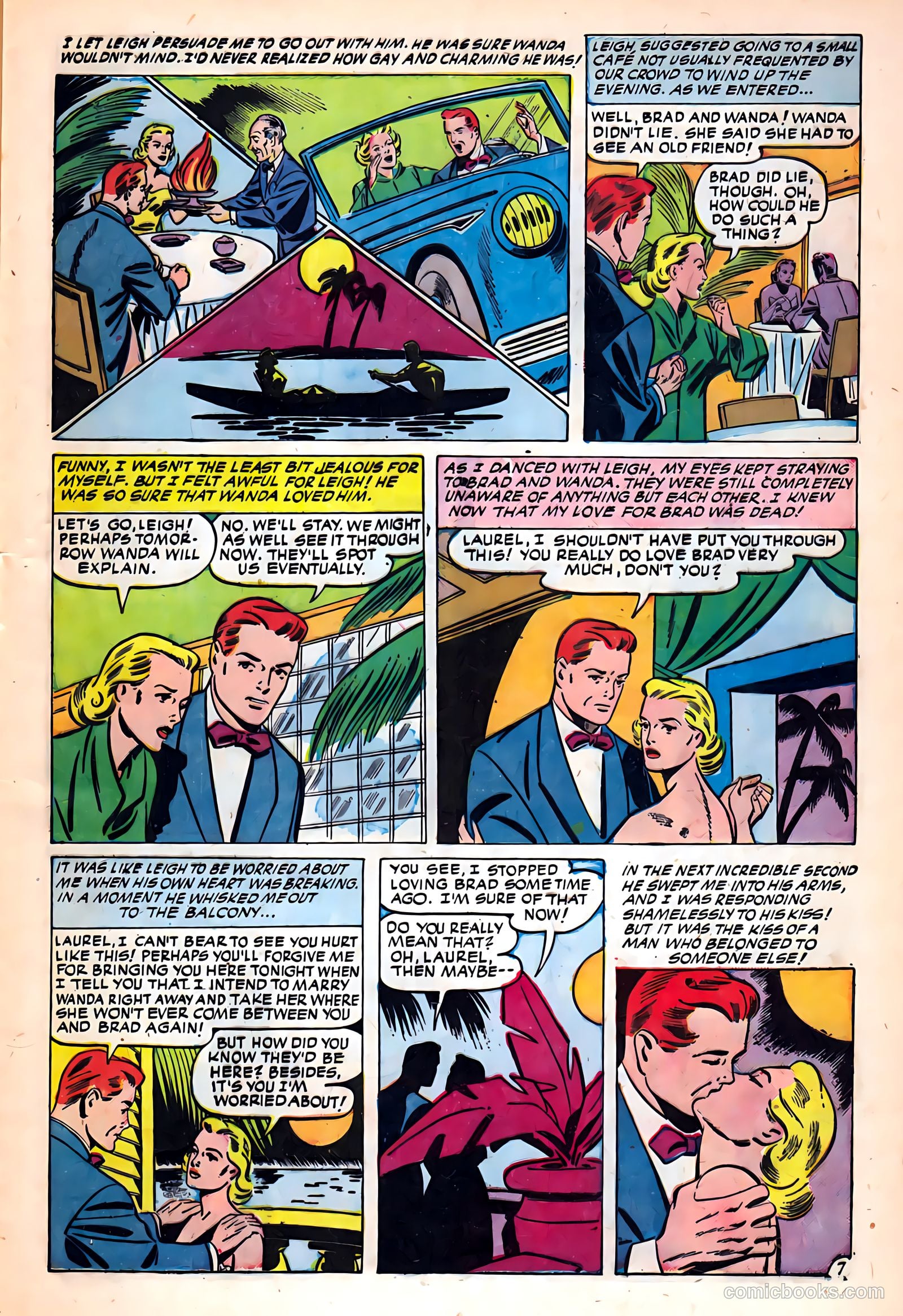 Glamorous Romances #51 (1951) — page 9 of 37