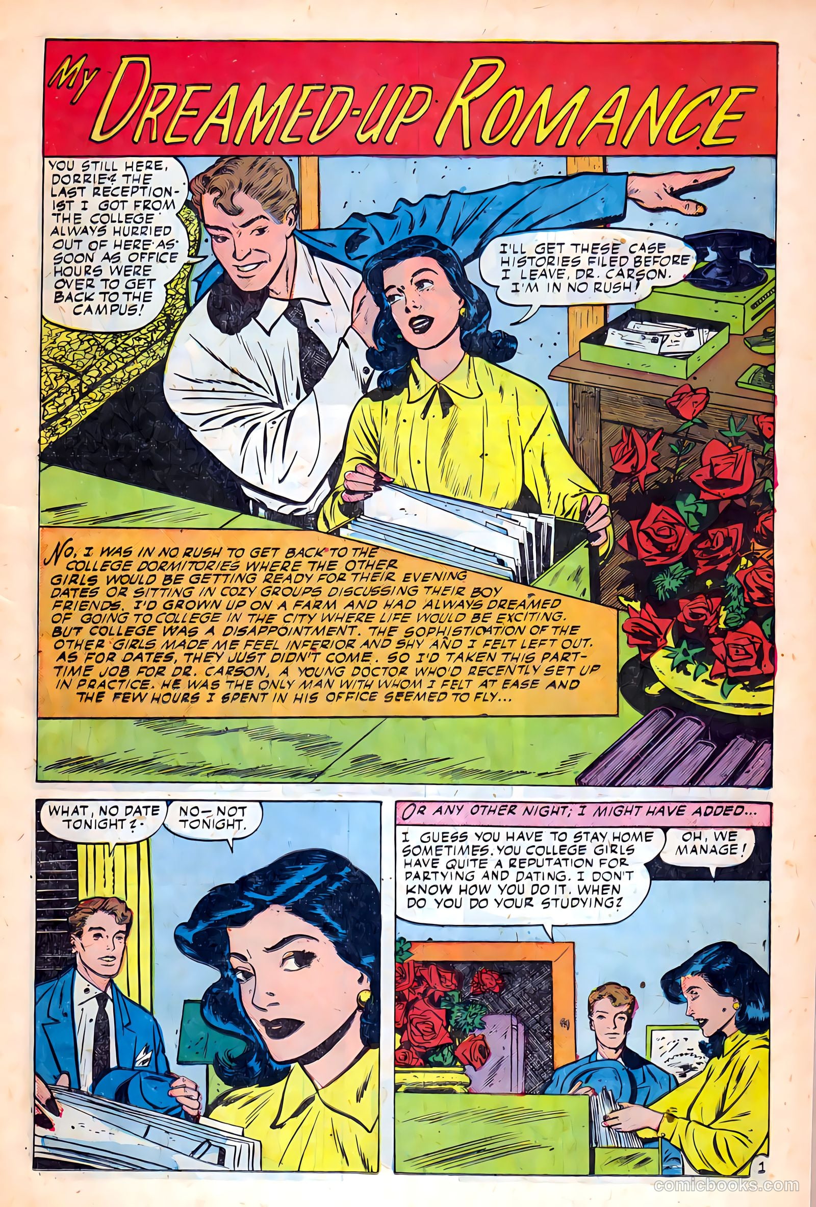 Glamorous Romances #51 (1951) — page 11 of 37