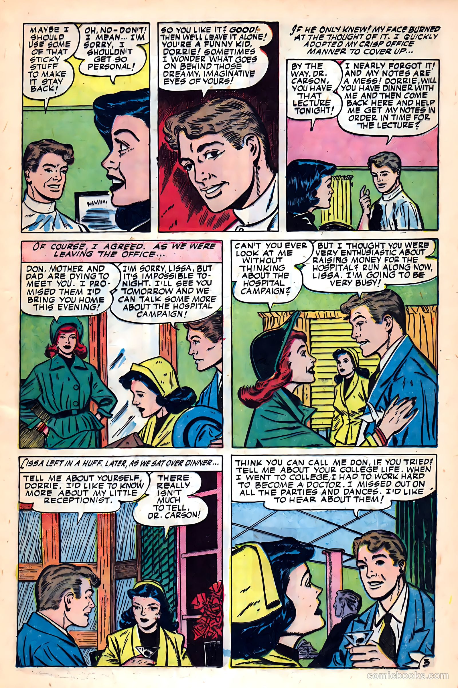 Glamorous Romances #51 (1951) — page 13 of 37