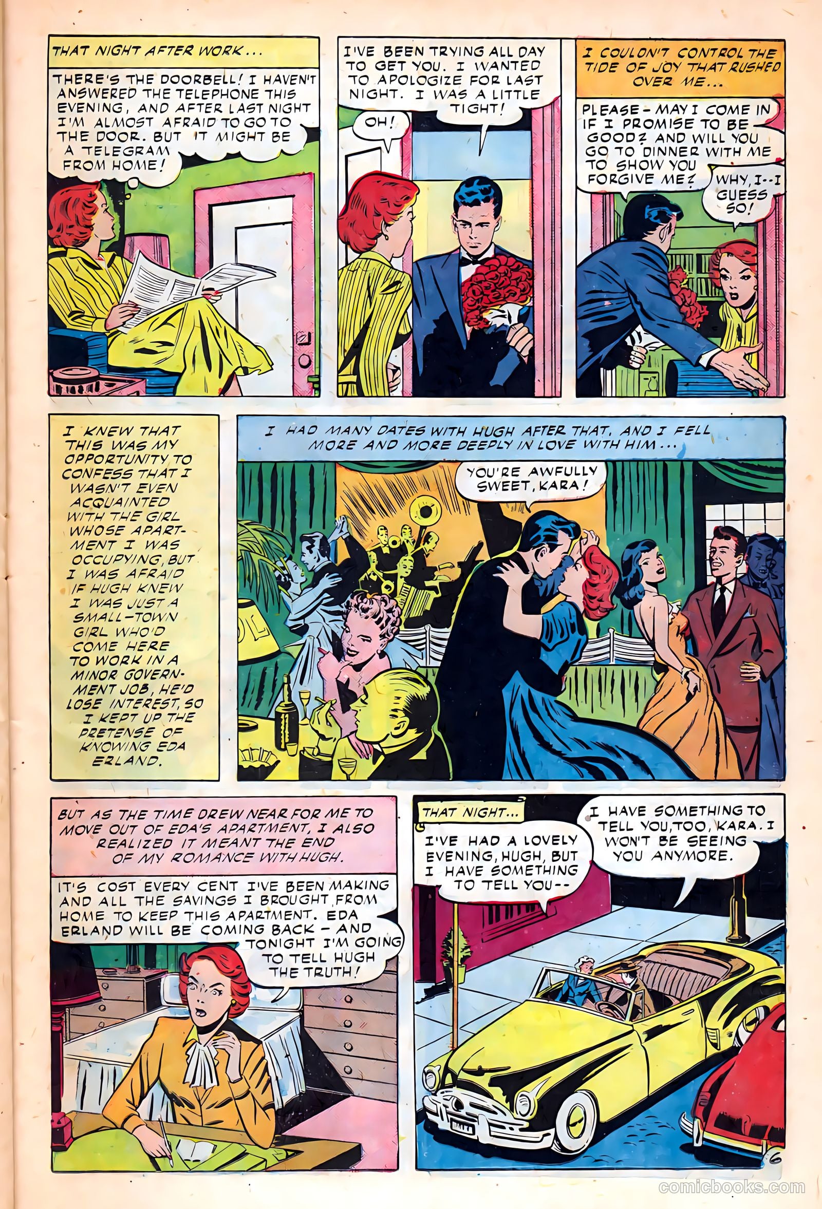 Glamorous Romances #51 (1951) — page 23 of 37