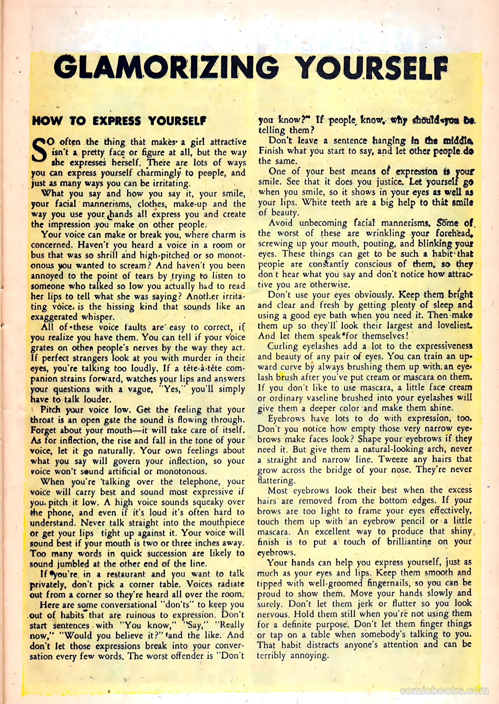 Glamorous Romances #51 (1951) — page 25 of 37