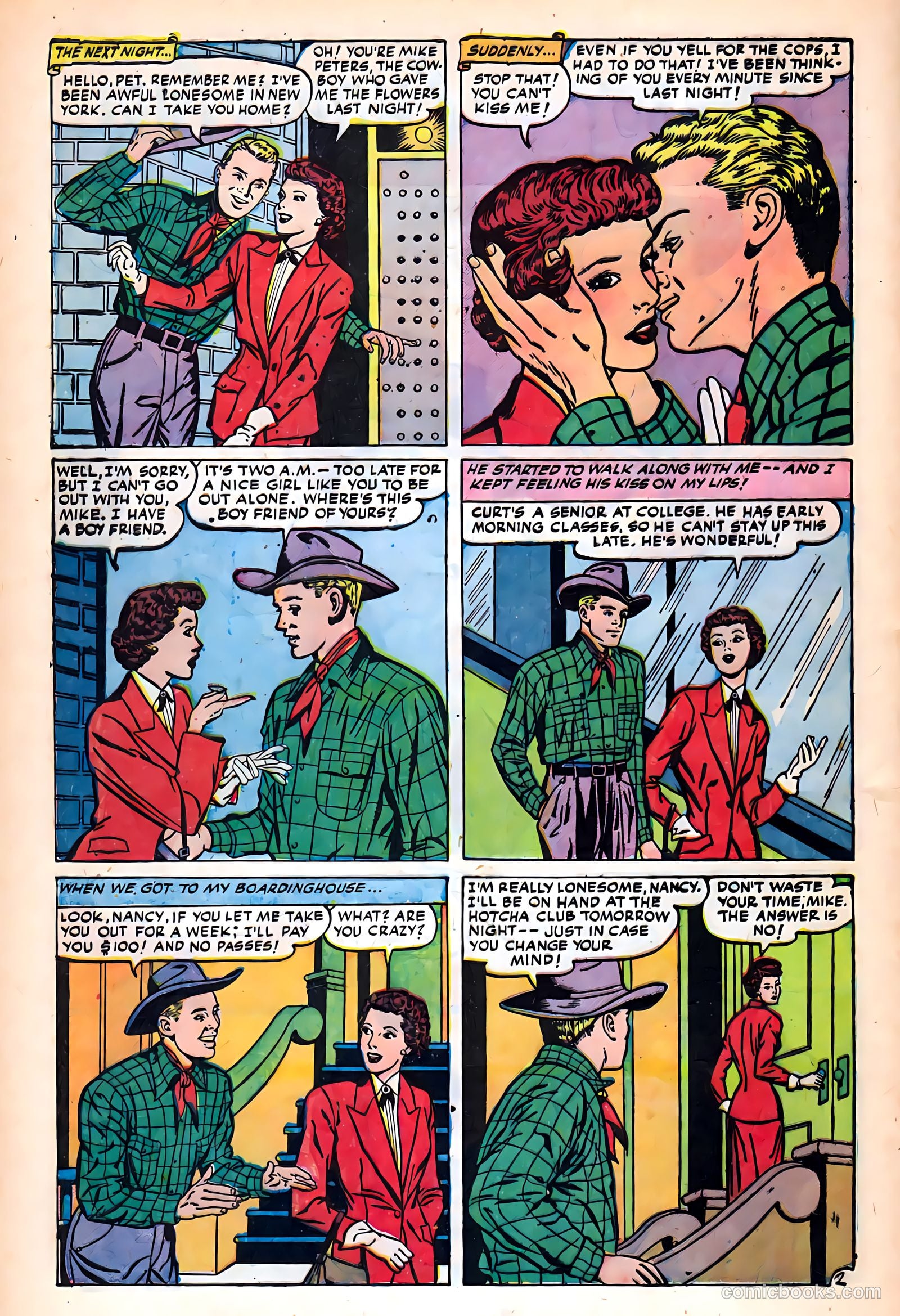 Glamorous Romances #51 (1951) — page 28 of 37