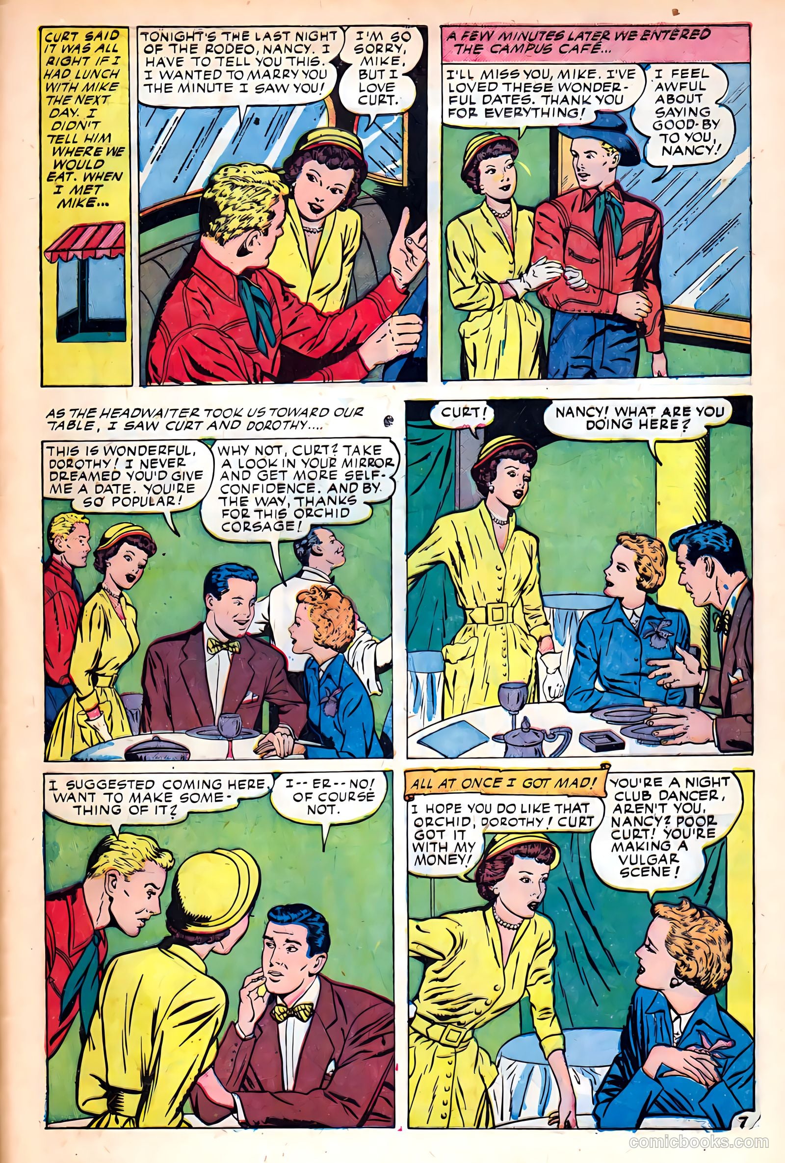 Glamorous Romances #51 (1951) — page 33 of 37