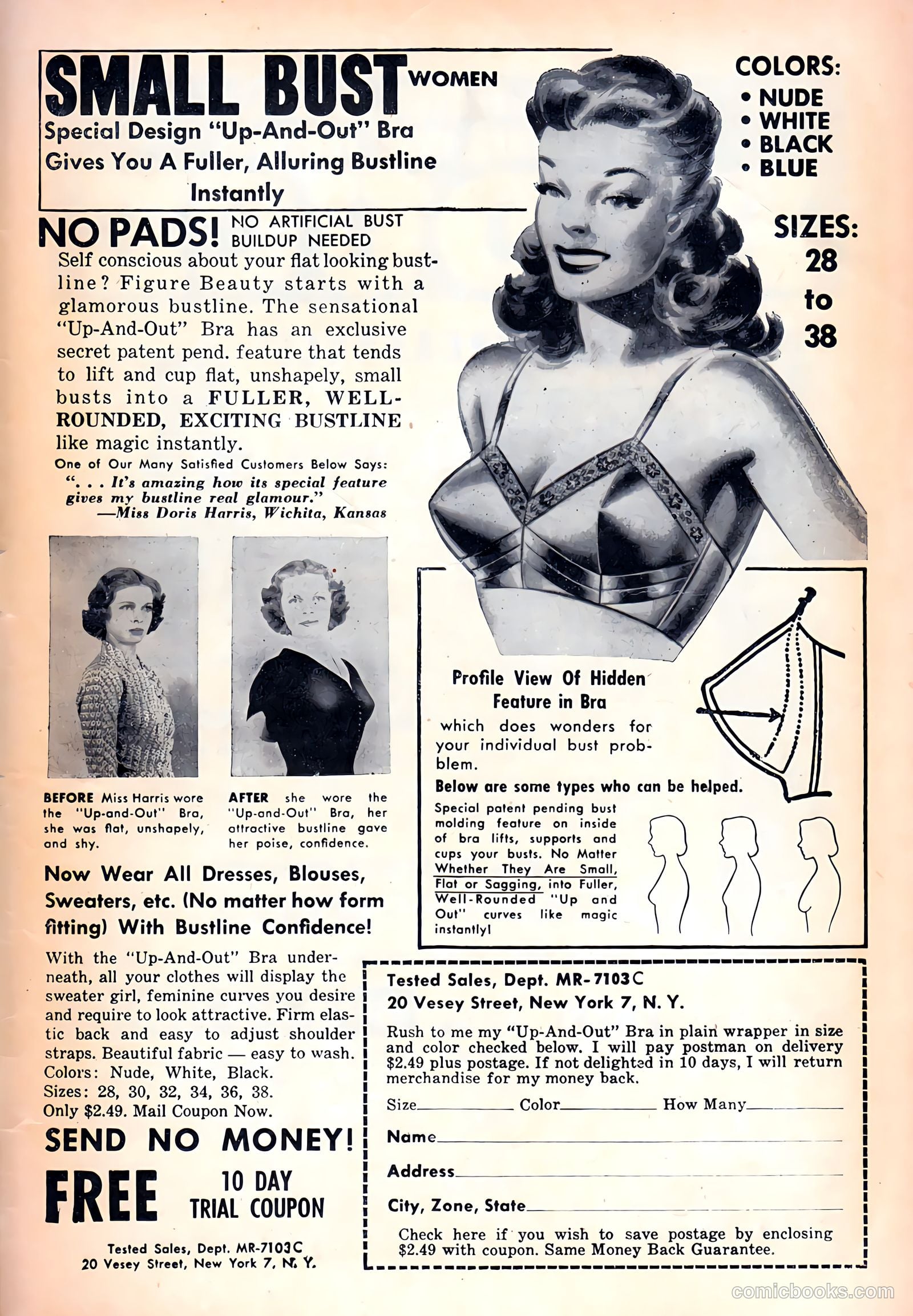 Glamorous Romances #51 (1951) — page 35 of 37